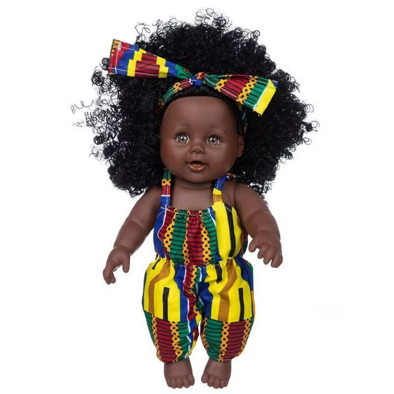 A-Waroom Black Dolls 12 inch Black African American Doll Baby Doll for Kids Perfect for Birthday Gift A-Waroom