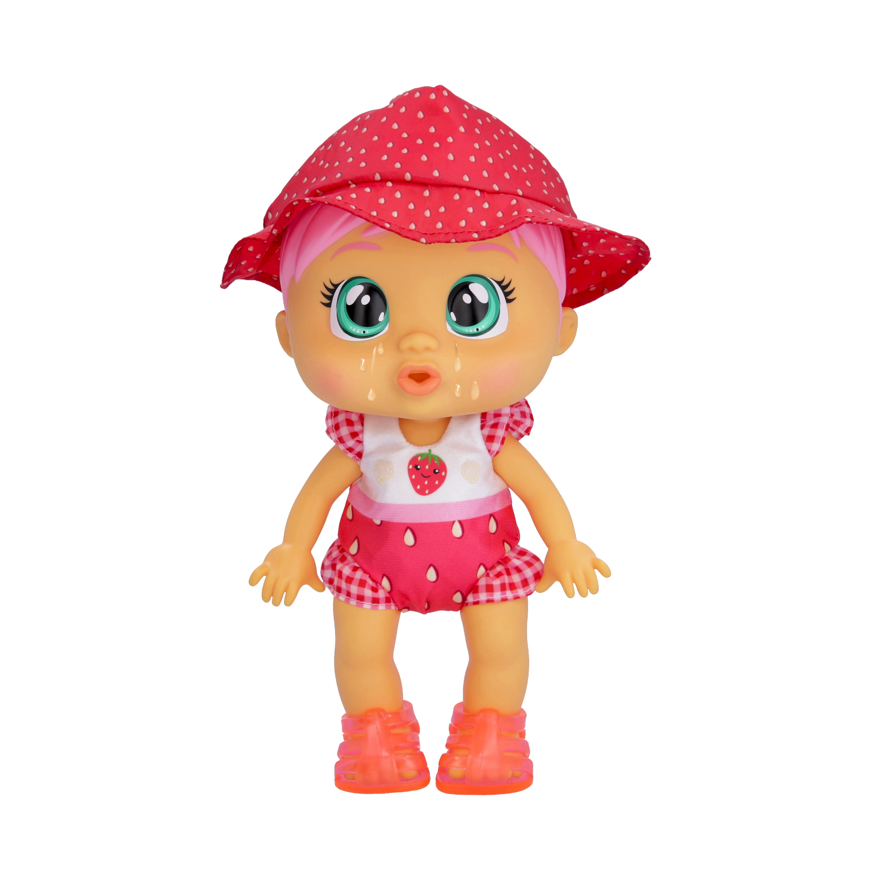 Cry Babies Fun n' Sun Allie 10" Doll with 6 Accessories - Ages 18+ Months Cry Babies