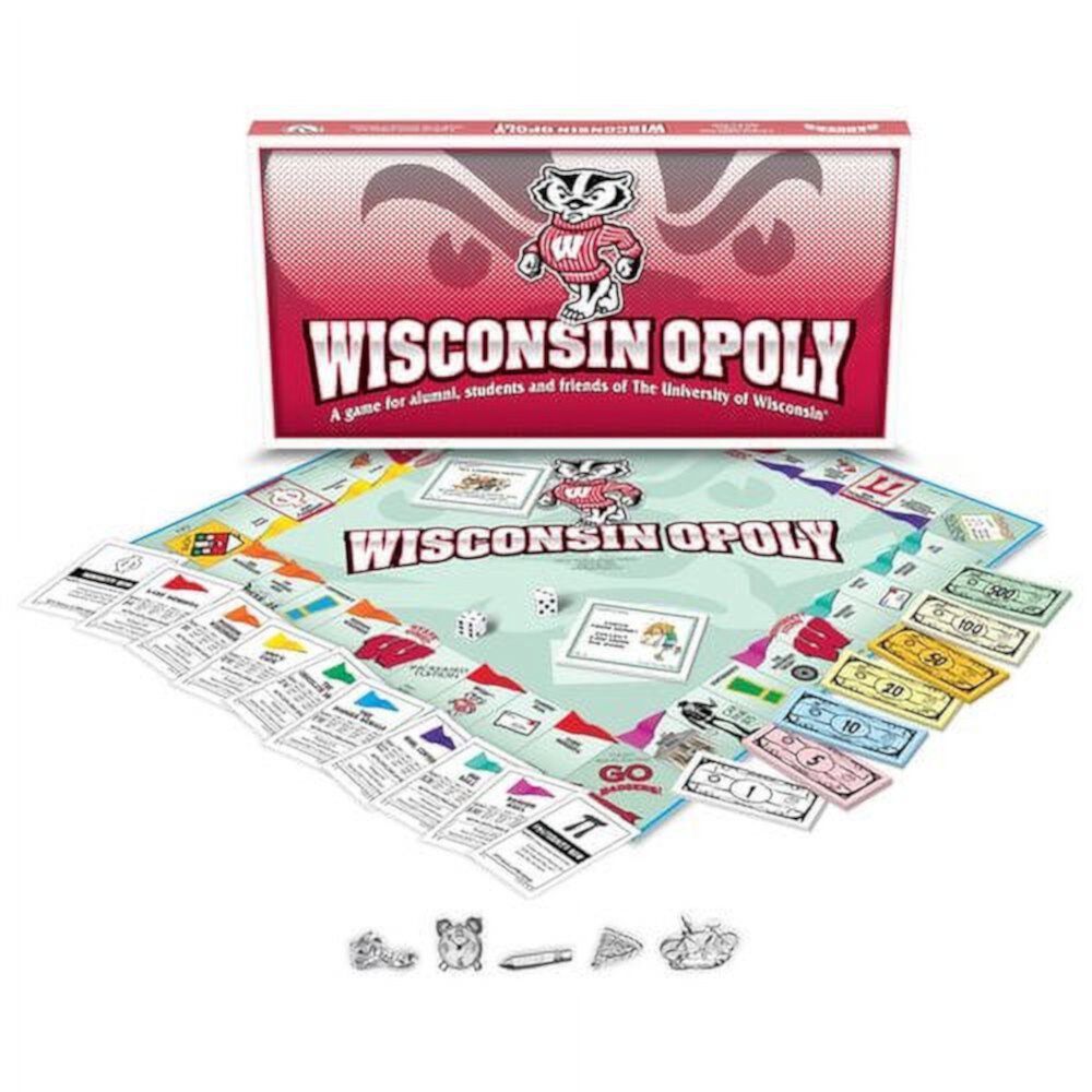 Late for the Sky University of Wisconsin - Wisconsinopoly Board Game Late For The Sky