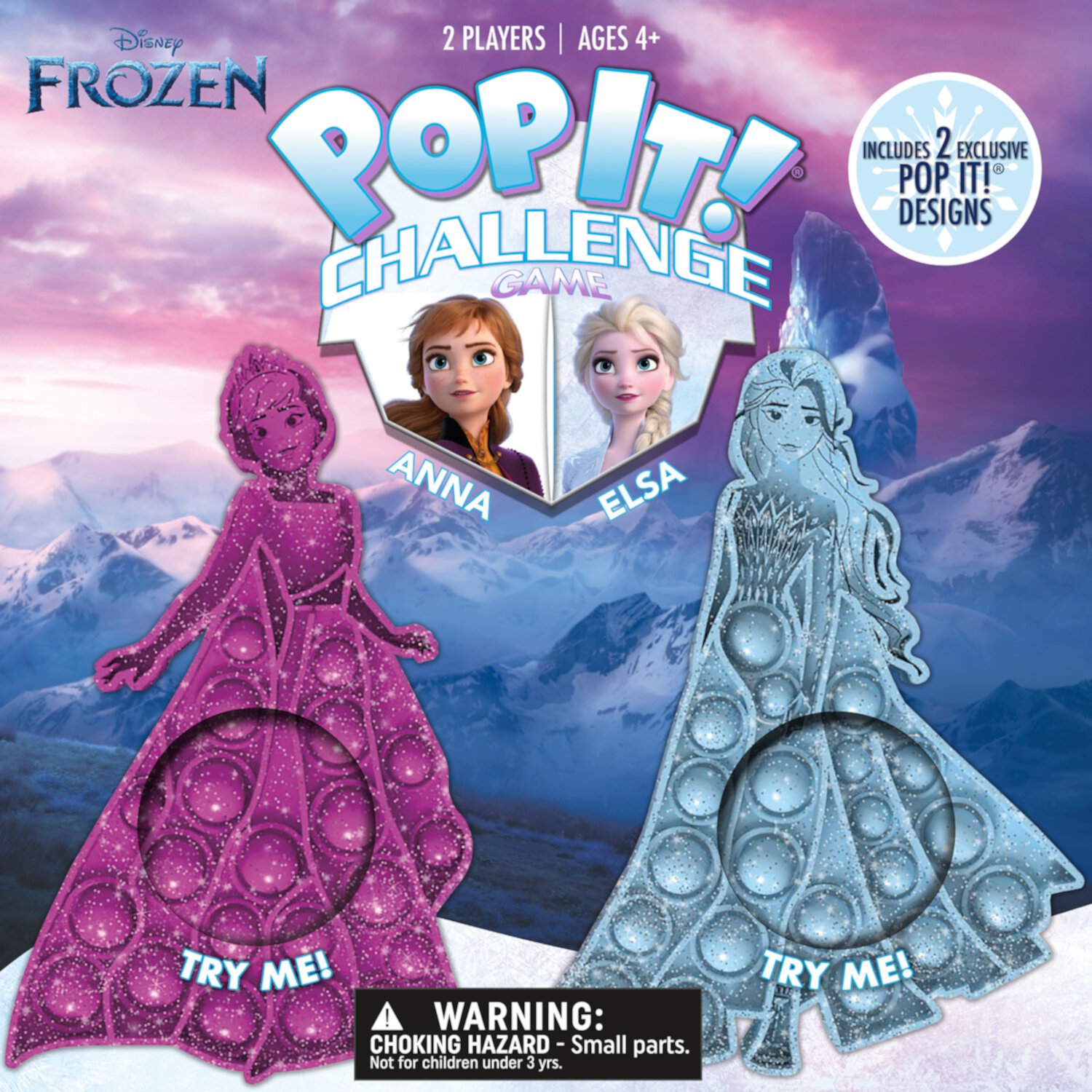 Buffalo Games PopIt! Challenge Game - Disney Frozen Princesses Buffalo Games