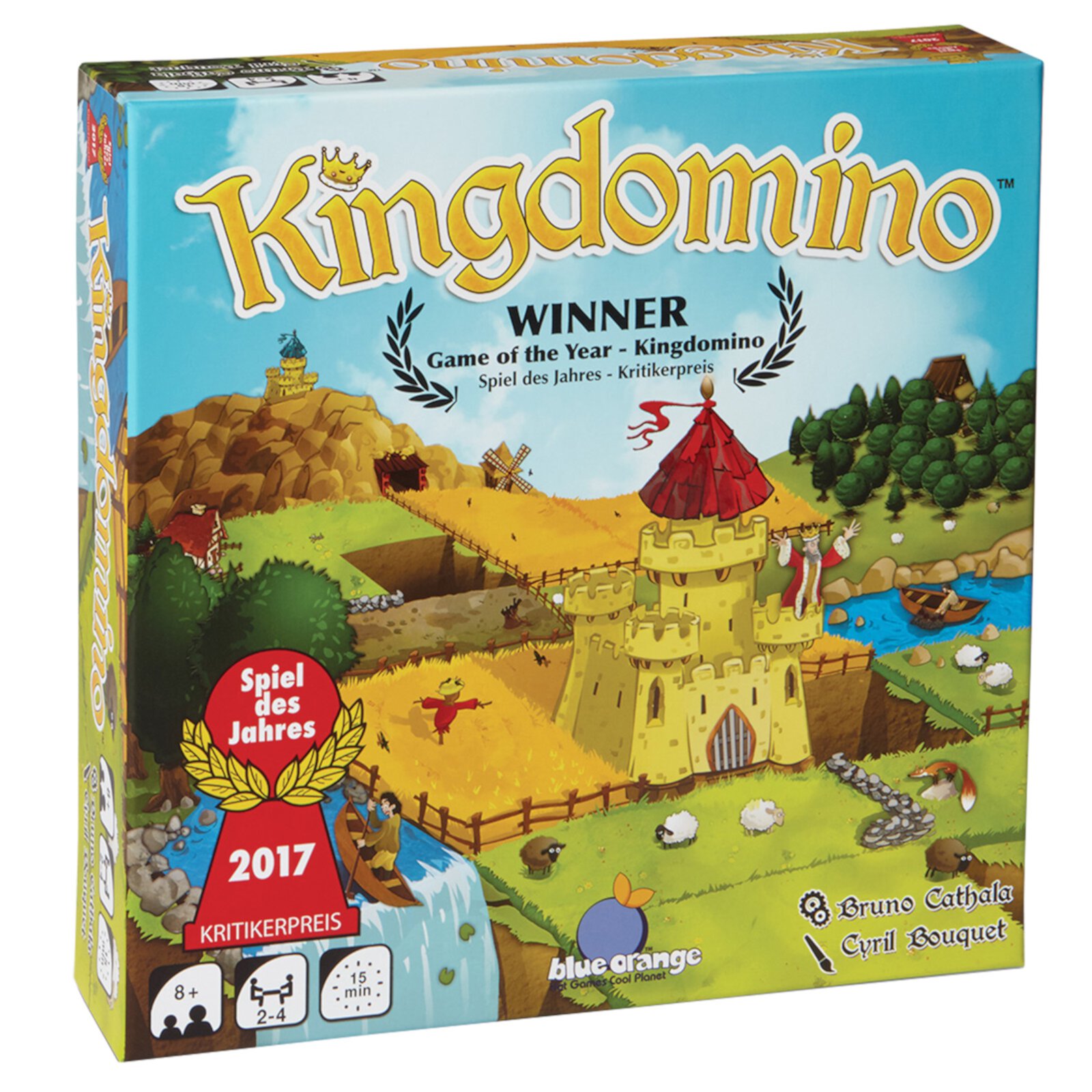 Blue Orange? Kingdomino? Strategy Board Game Blue Orange