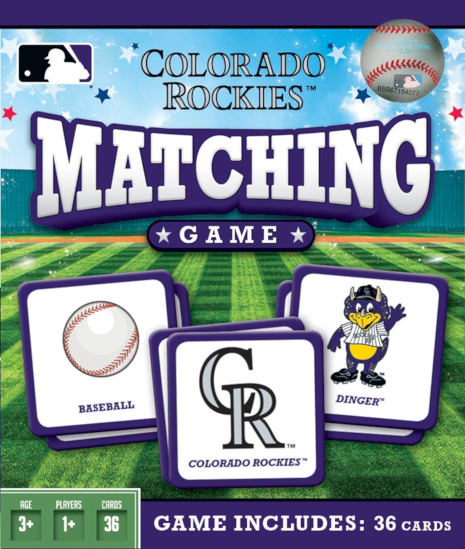 MasterPieces Officially Licensed MLB Minnesota Twins Matching Game for Kids and Families MasterPieces