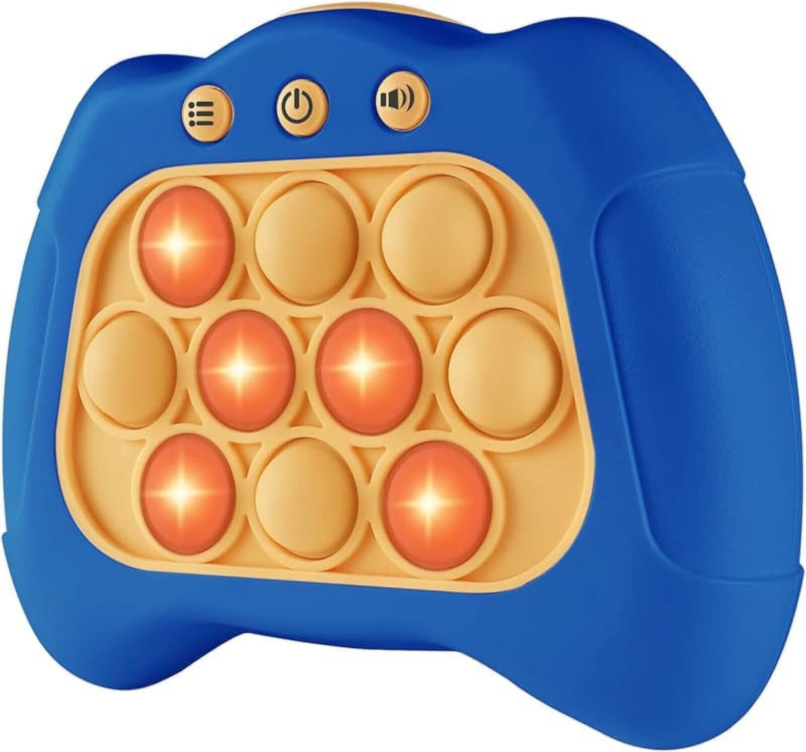 Pop The Target! Handheld Speed Pushing Game Machine: A Fun Multiplayer Game for Family. Fidget Game Toy for 6 7 8 9 10 11 12 Years Old White Nobrand