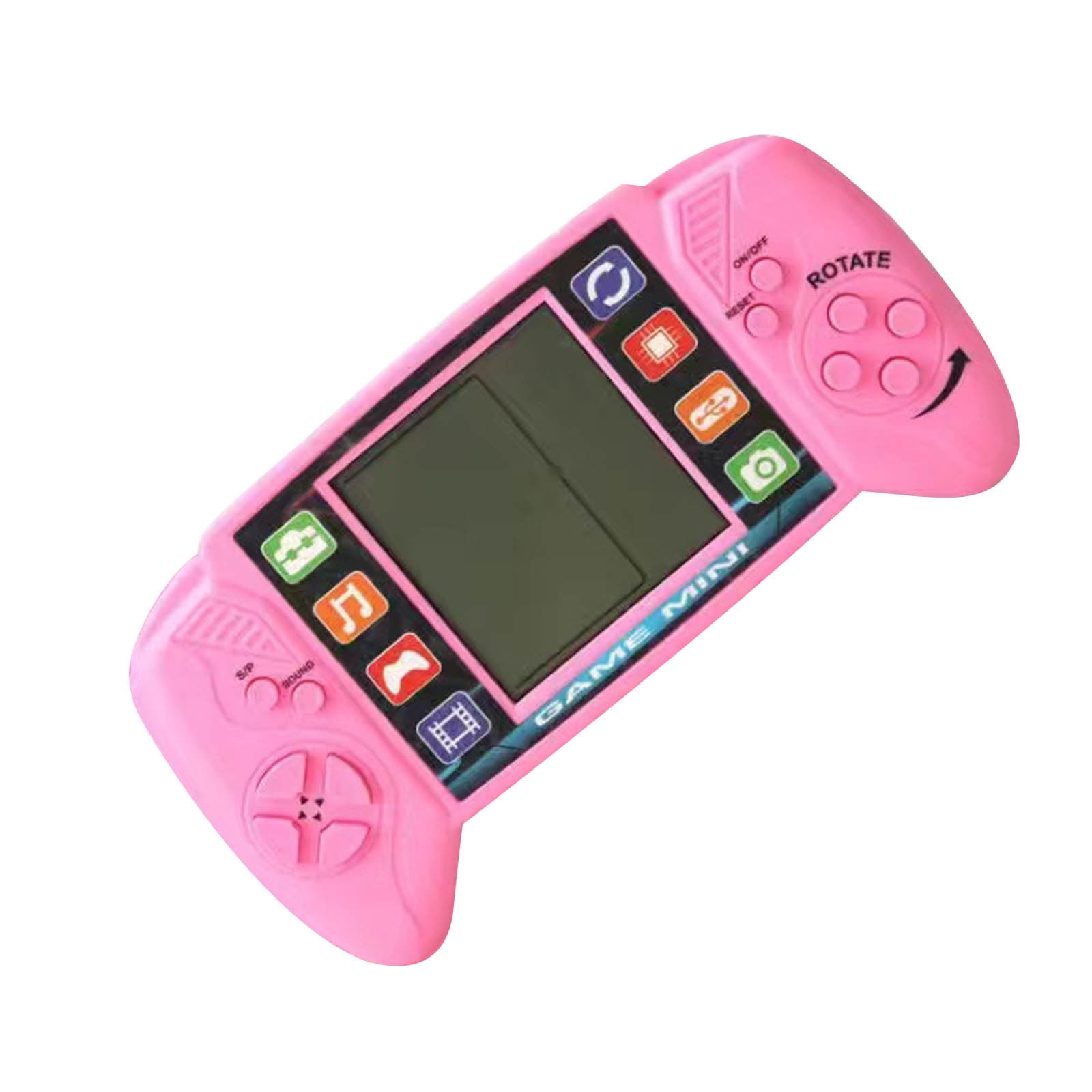 COFEST Handheld Game Console,Portable Retro Video Game Console Upgrade 800 Classic FC Games,Electronic Game Player Birthday Xmas Present Storage Bag,Pink, COFEST