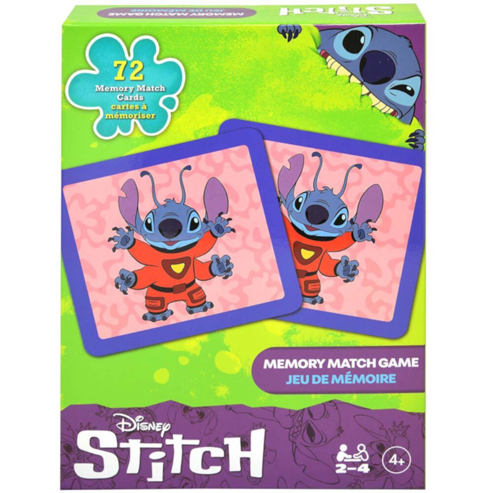 Stitch 72pc Memory Match Disney