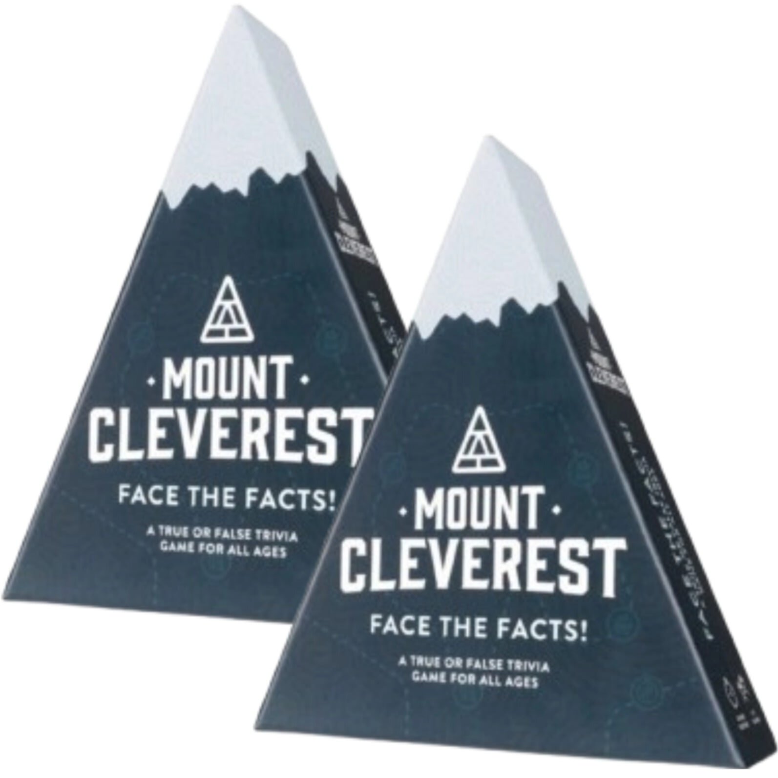 2PCS MOUNT CLEVEREST - Original Edition | True or False Card Game Excitement | Fun for Families & Kids | Birthday Party Games Choice | Travel Entertainment | Gift Idea for Boys & Girls | OAMDNDEA