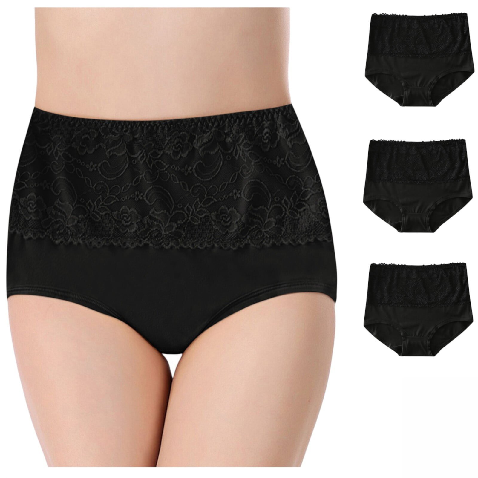 Женское Менструальное нижнее белье Rciityk High Waisted Period Underwear Rciityk