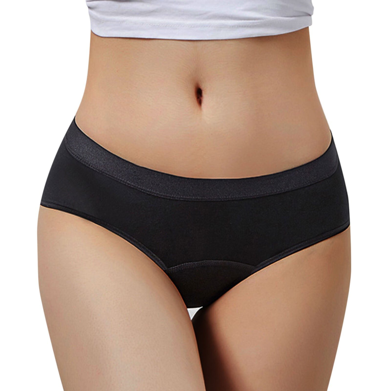 Женское Менструальное нижнее белье Pzocapte Low Waist Belly Pzocapte