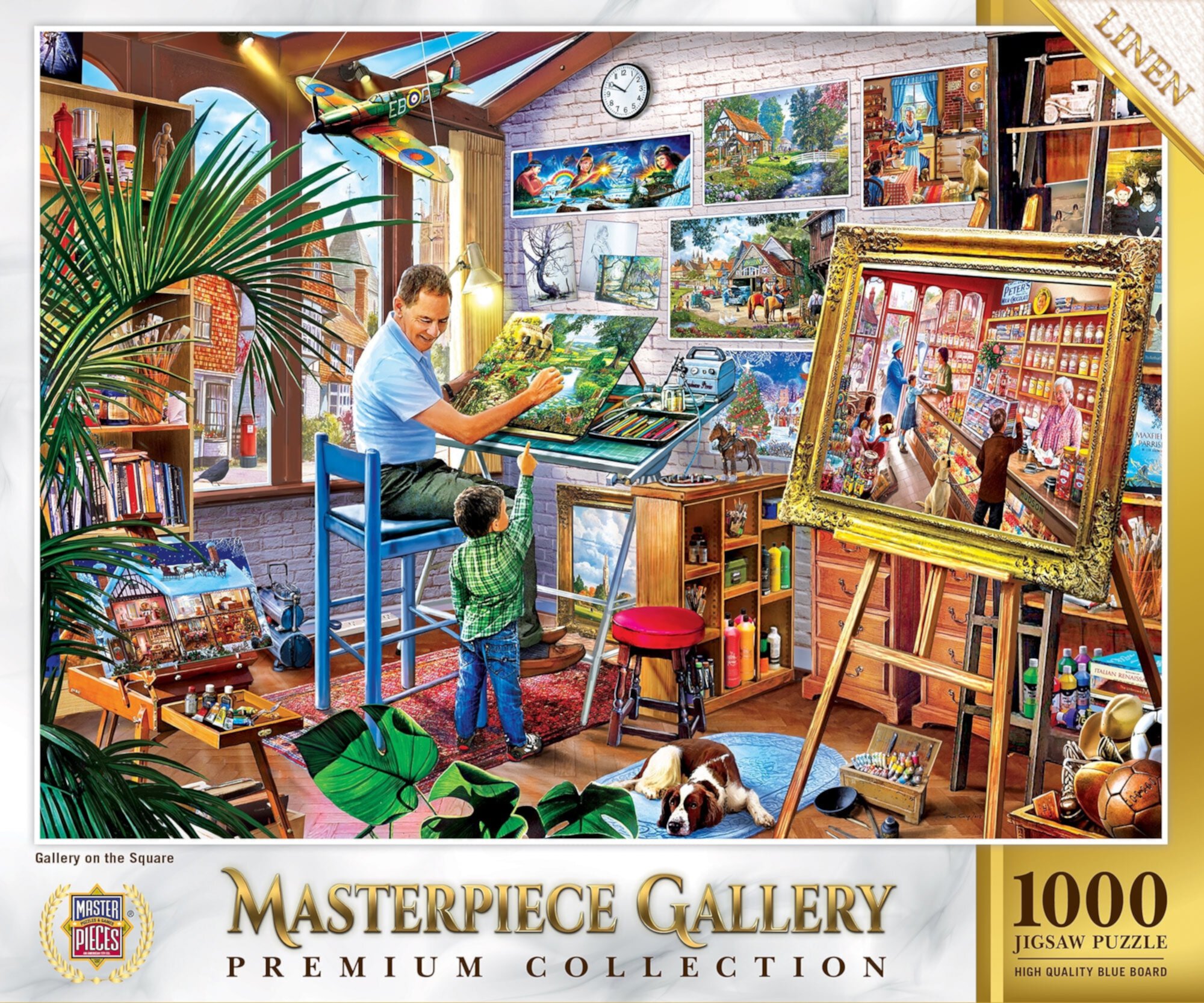 MasterPieces 1000 Piece Jigsaw Puzzle - Early Morning Riser - 26.8"x19.3" MasterPieces