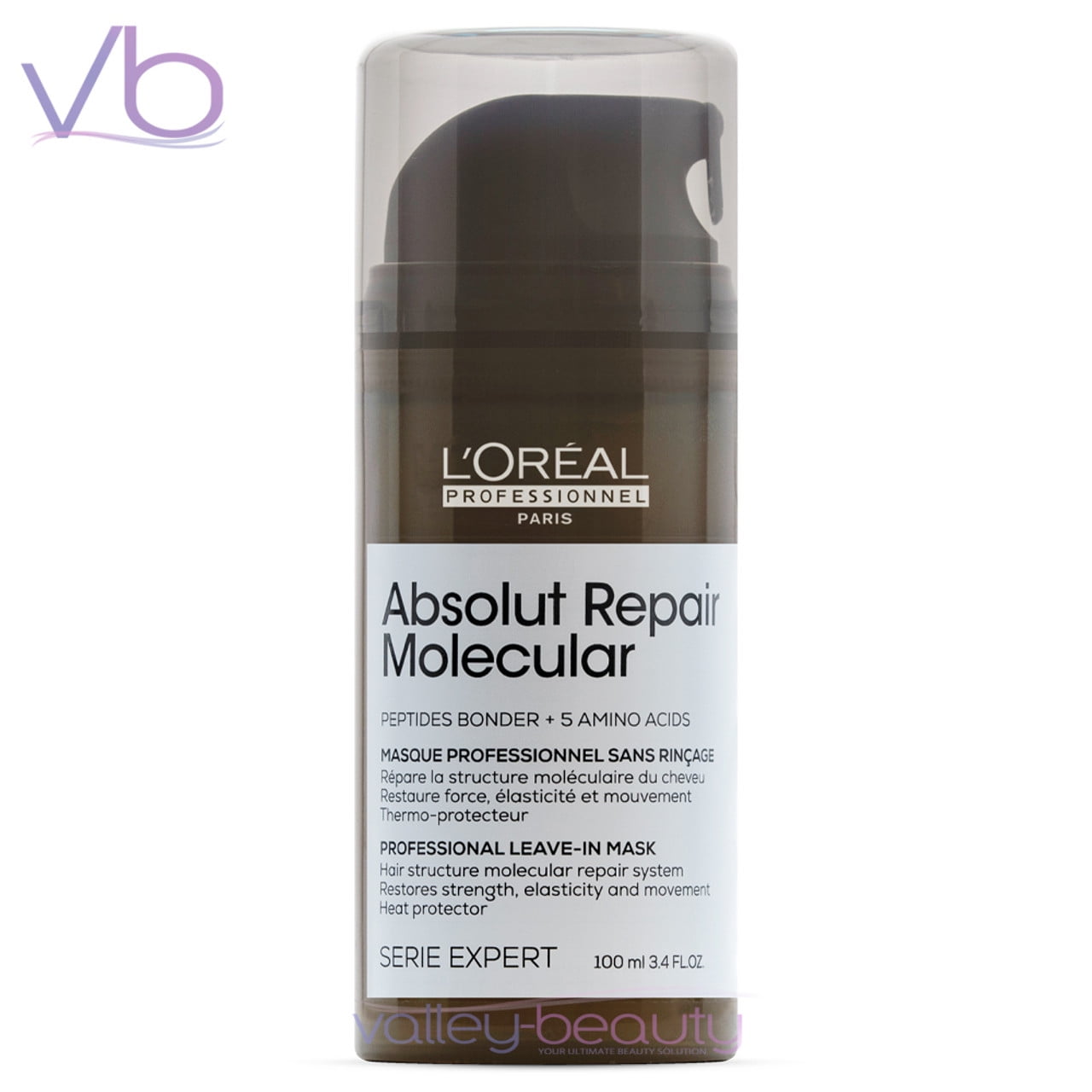 (Pre-Step 1) L'Oreal Absolut Repair Molecular Pre-Treatment | Advanced Deep Molecular Regimen, 6.4 fl.oz. L'Oréal Paris