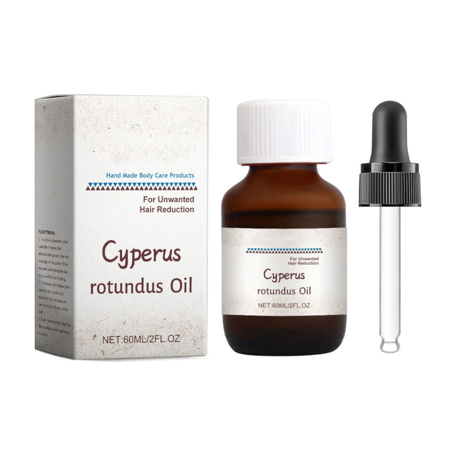 Cyperus Rotundus Oil - 100% Pure Cyperus Oil for Hair Removal, Reducing Body Hair Growth, Moisturizing and Nourishing, Cyperus Oil Natural LoTiSee