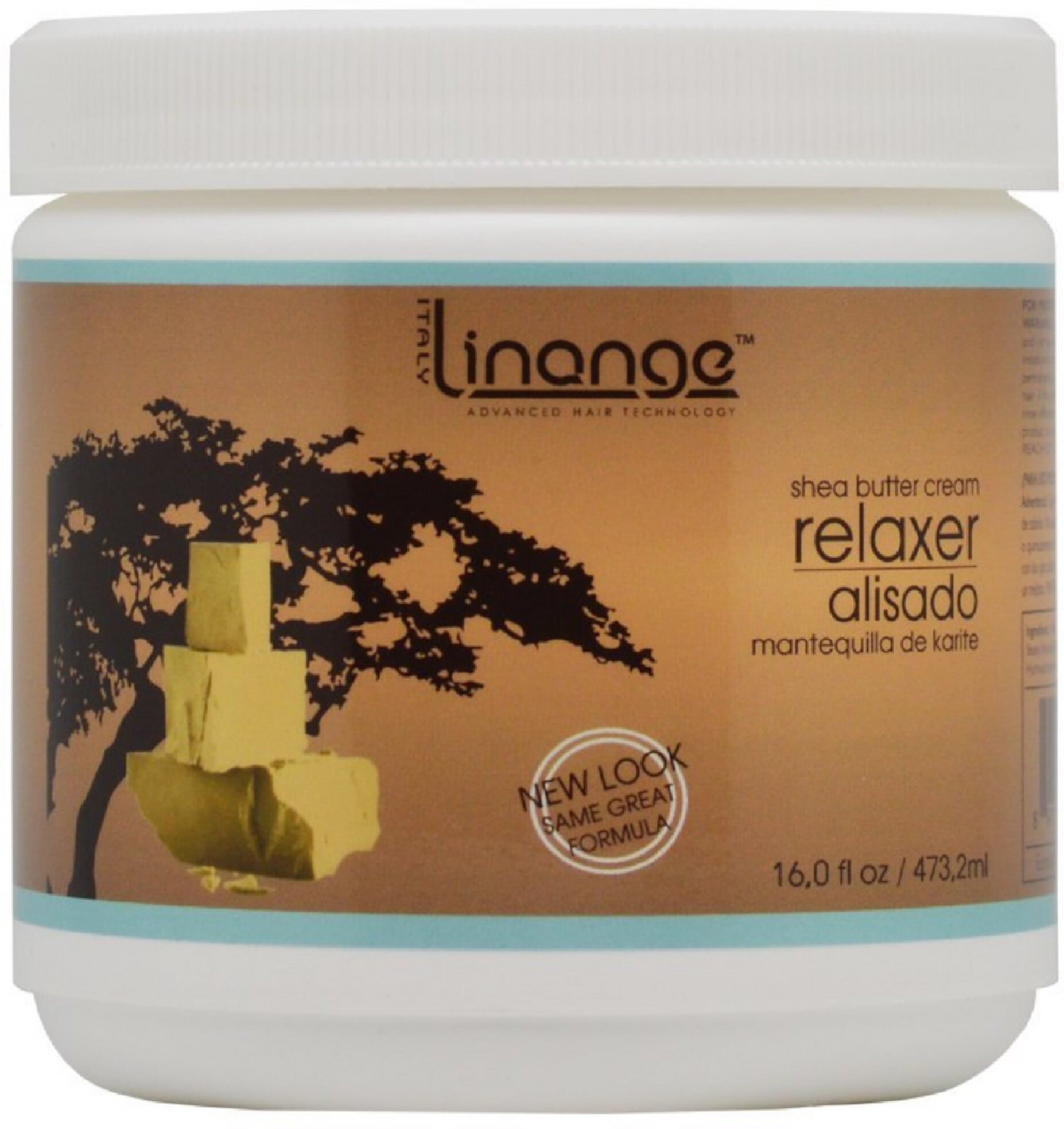 Linange Shea Butter Cream Relaxer 16 oz LINANGE