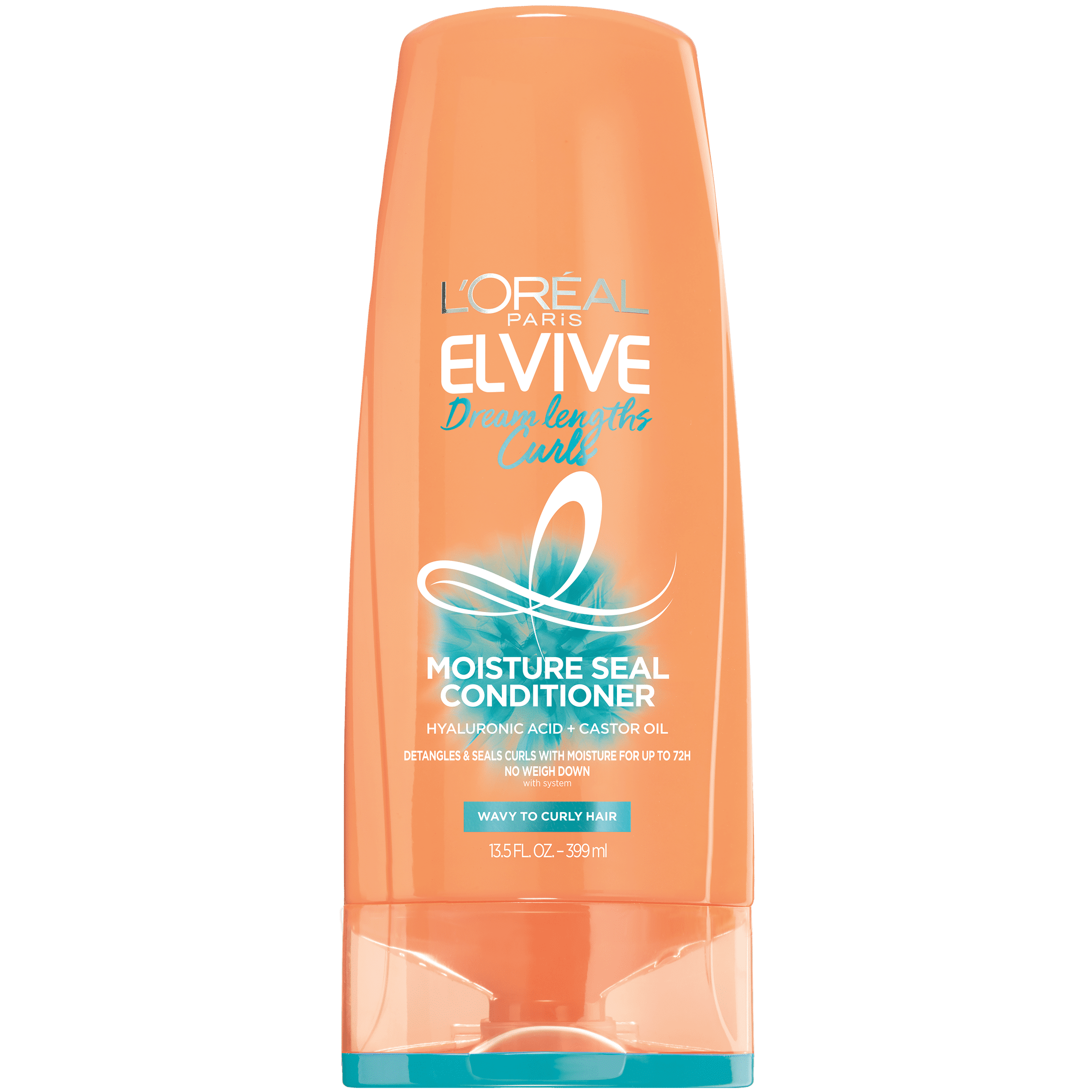 L'Oreal Elvive Dream Lengths Curls Moisture Seal Conditioner with Castor Oil, Moisturizing, Curly Hair, 13.5 fl oz L’Oreal – L’Oreal Paris Elvive