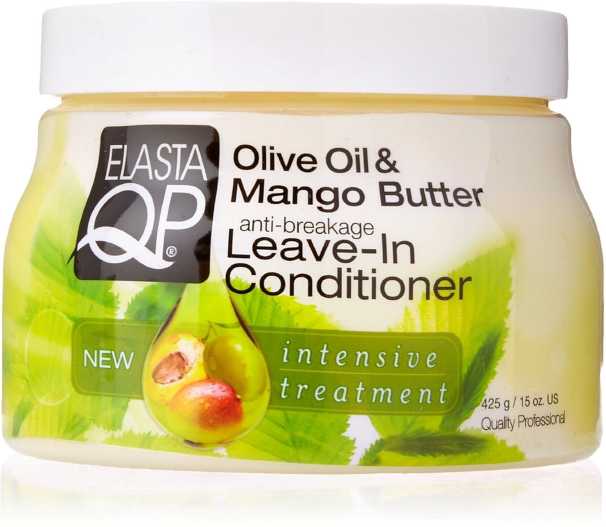 Elasta QP Anti-Breakage Leave-In Conditioner, Olive Oil & Mango Butter 15 oz ELASTA QP