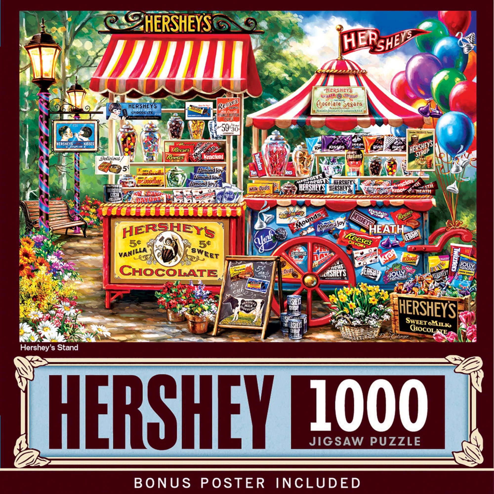 MasterPieces 1000 Piece Jigsaw Puzzle - Hershey's Swirl - 19.25"x26.75" MasterPieces