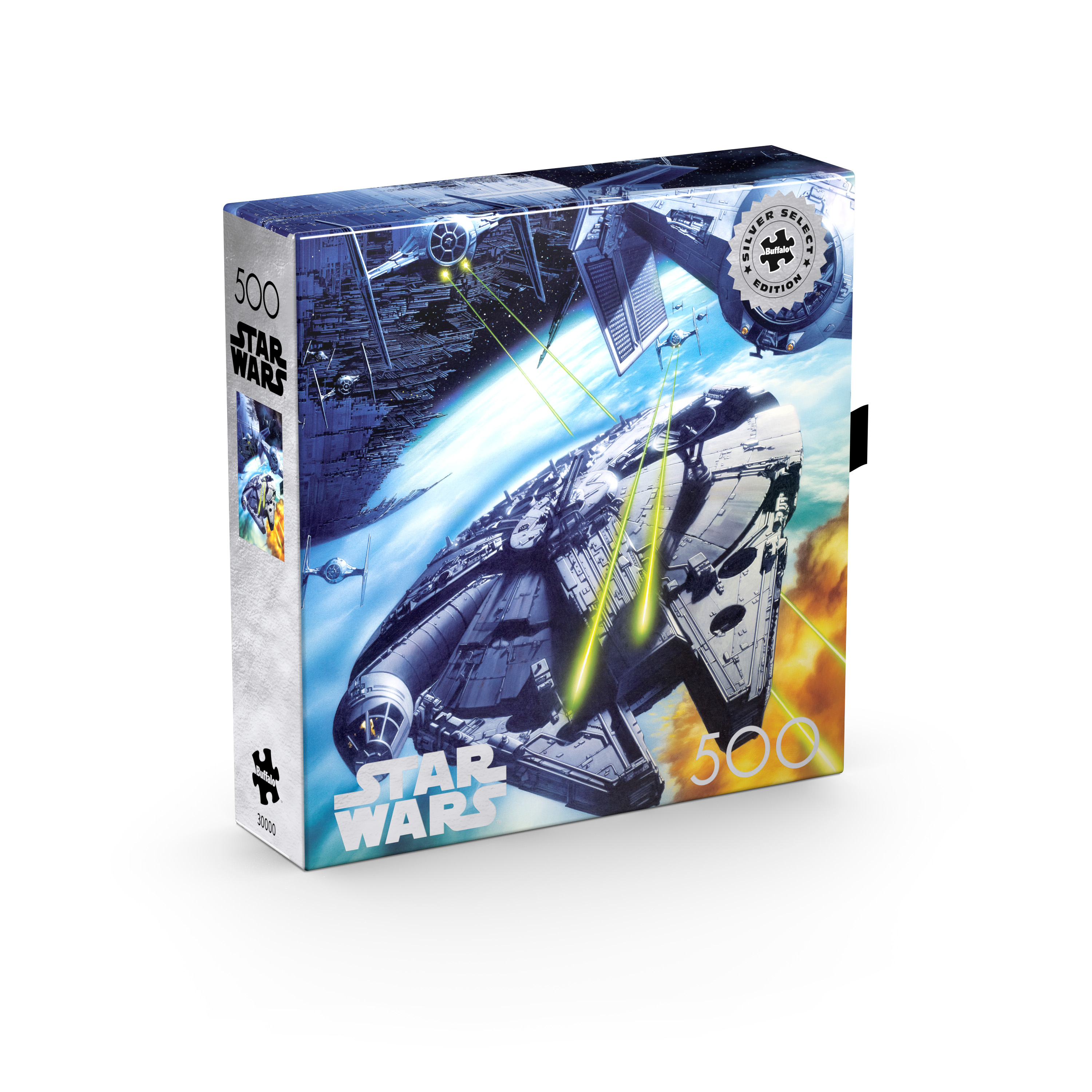 Buffalo Games Star Wars Let's Keep a Little Optimism Here 500-Piece 21.25 x 15-inch Interlocking Jigsaw Puzzle for Adults Ages 14+ Buffalo Games