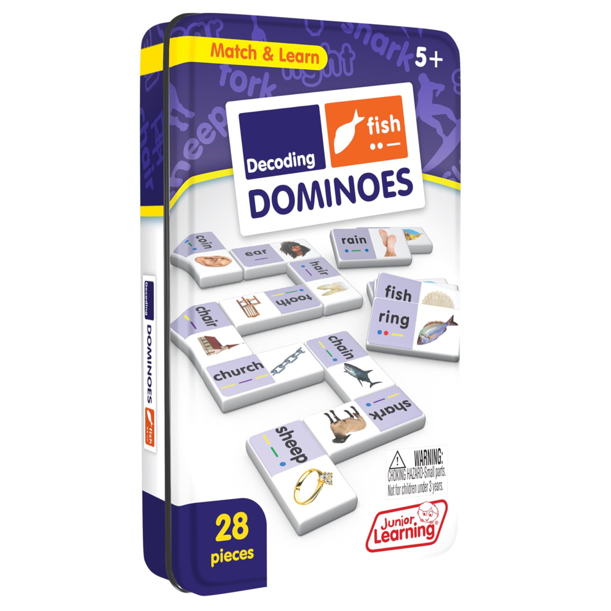 Junior Learning Decoding Dominoes Language Arts Junior Learning