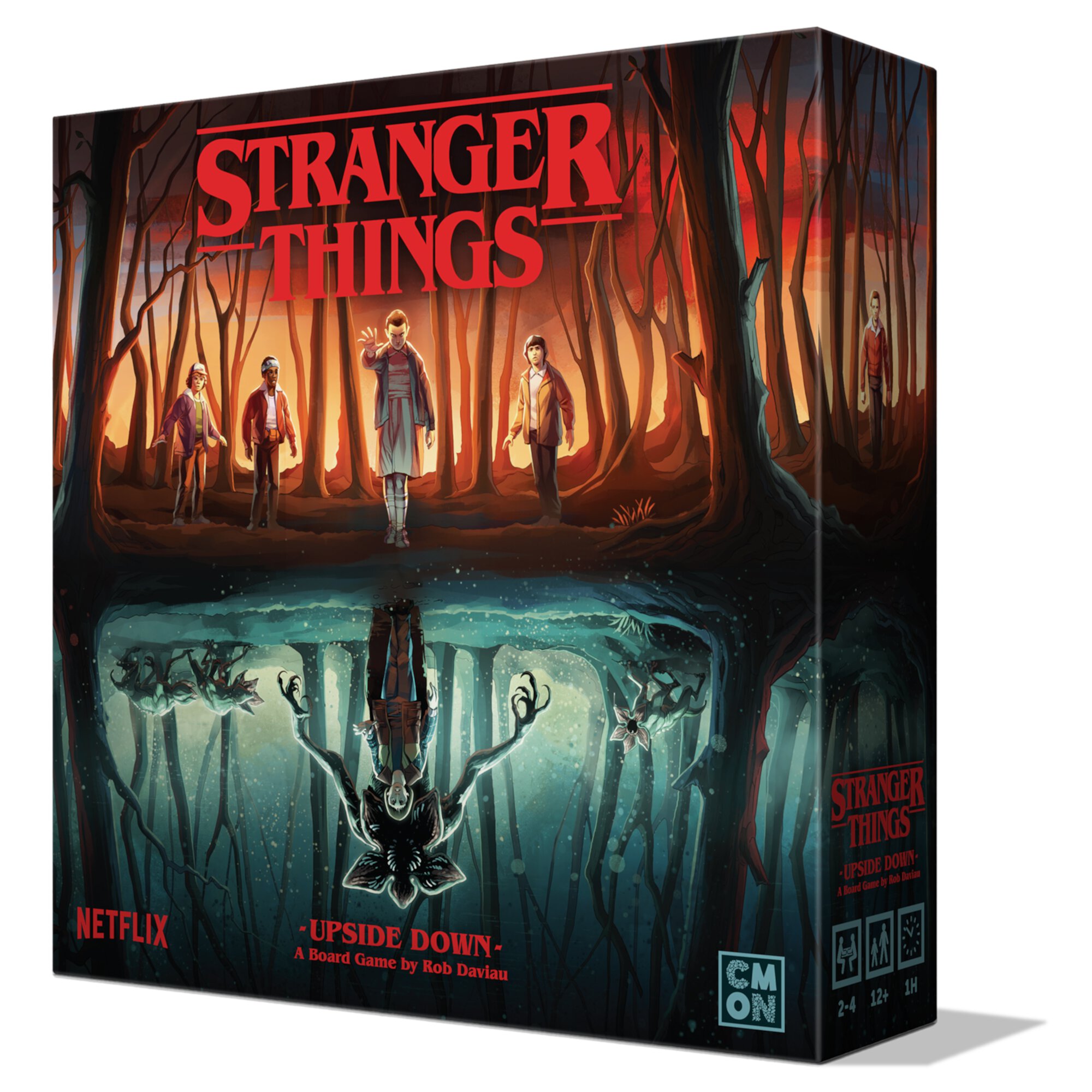 Stranger Things: Upside Down Cooperative Board Game for Ages 12 and up, from Asmodee Asmodee