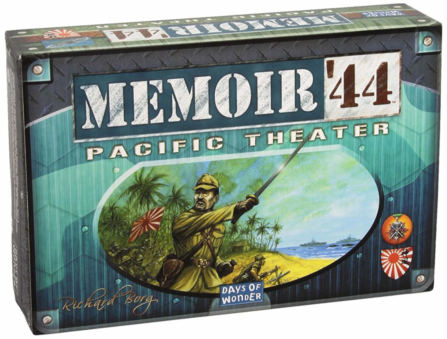 Memoir '44: Expansión Del Juego de Mesa de Estrategia de Teatro Pacific para Mayores de 8 Años, de Asmodee Asmodee