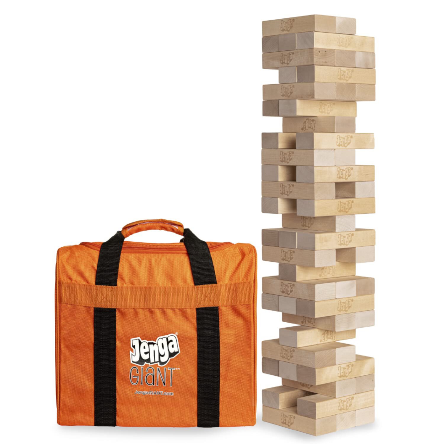 Jenga GIANT - Stacks to Over 4 Feet - Officially Licensed - JS6 C43 Jenga