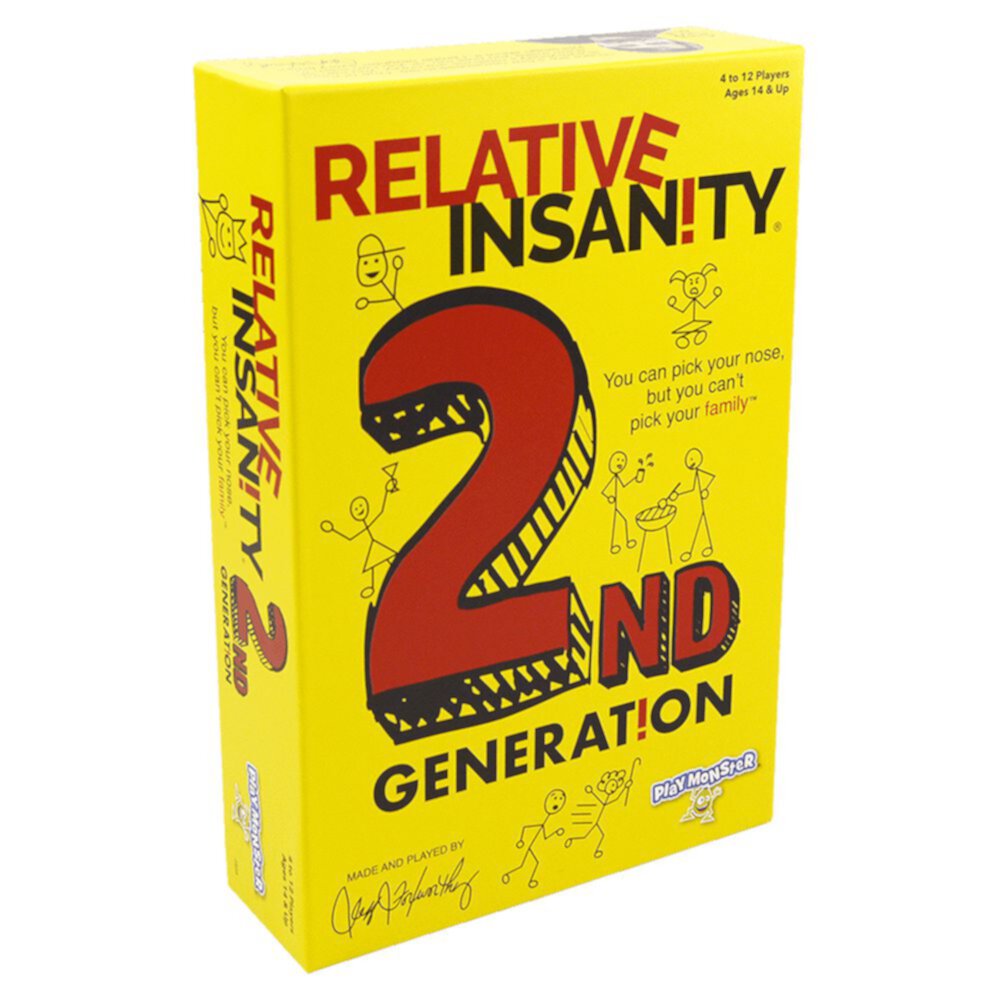 Relative Insanity 2nd Generation--Hilarious Party Card Game ONLINE