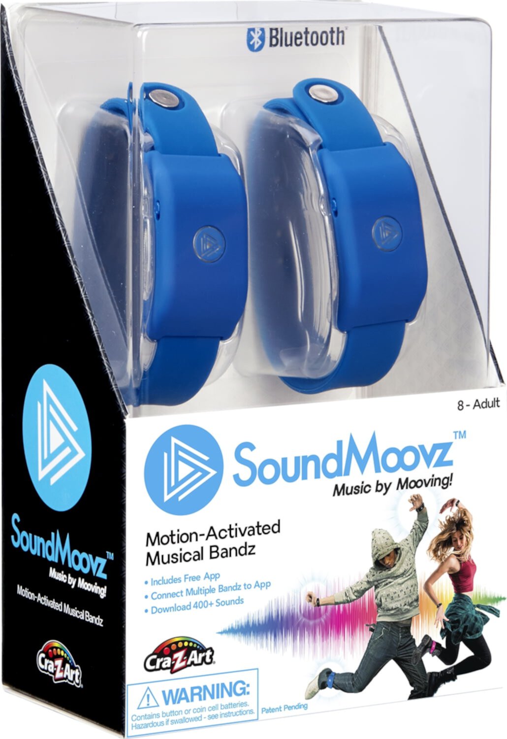 SoundMoovz Musical Bandz by Cra-Z-Art - Blue Cra-Z-Art