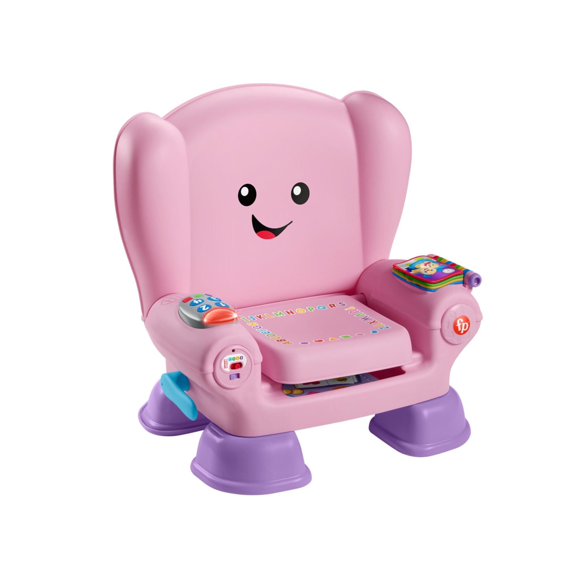 Fisher-Price Laugh & Learn Smart Stages Chair Electronic Learning Toy for Toddlers, Yellow Fisher-Price