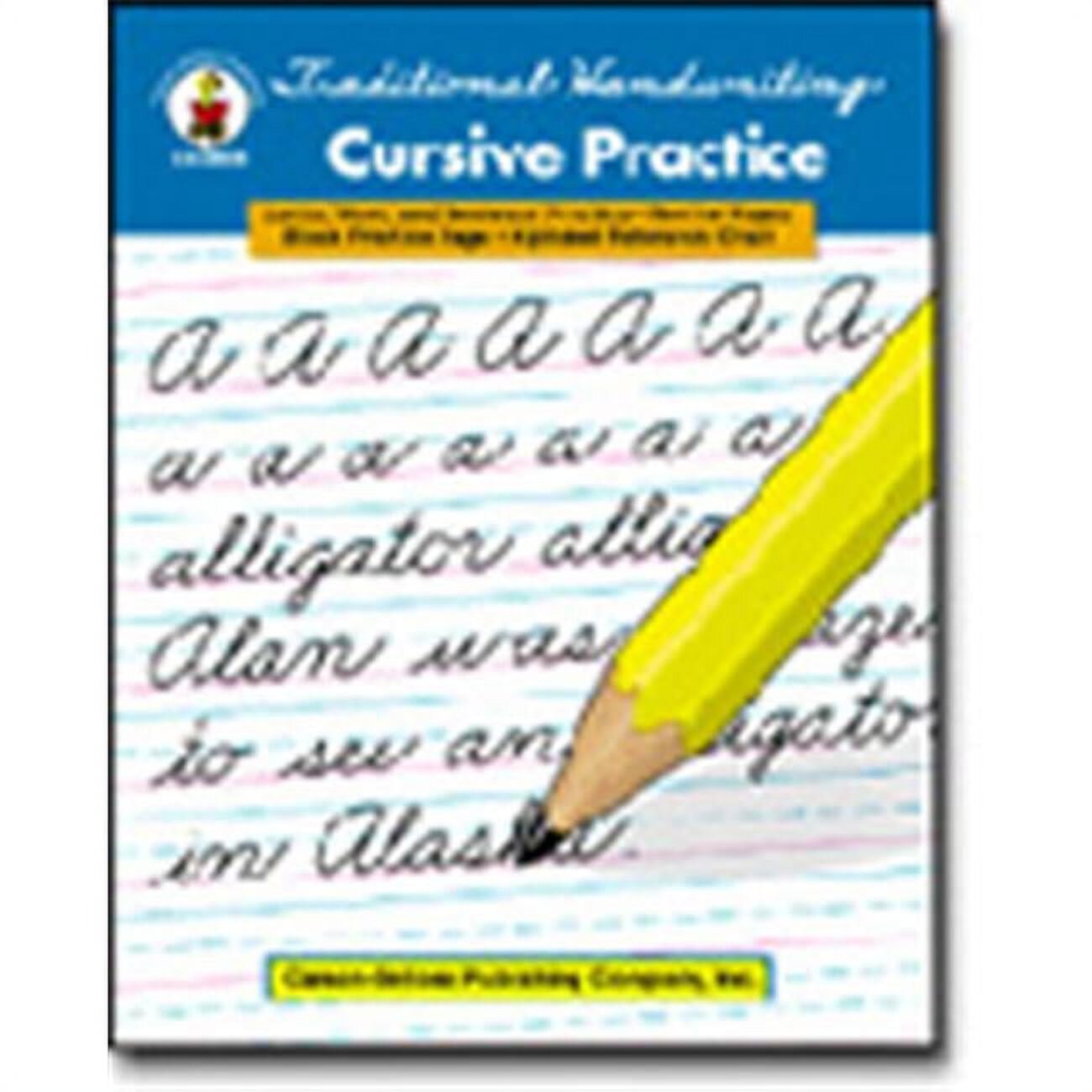 Carson Dellosa Cd-0888 Traditional Handwriting Cursive Pra Ctice Book CD CARSON-DELLOSA PUBLISHING GROUP