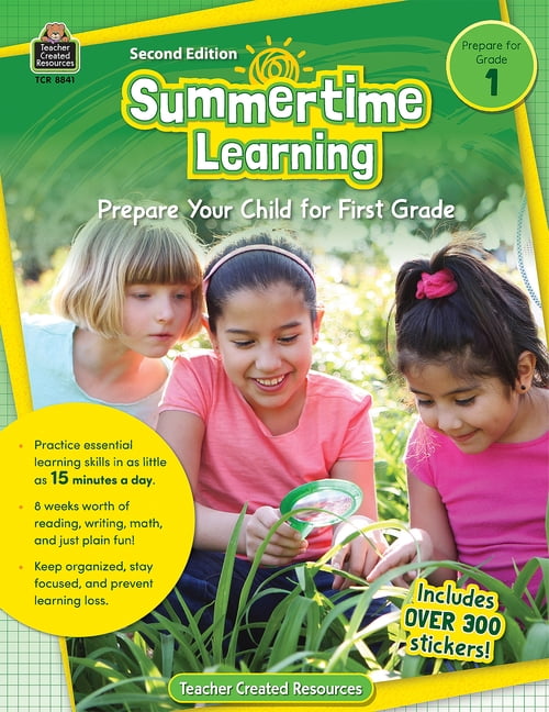 Summertime Learning: Summertime Learning, Second Edition (Prep. for Gr. 1) (Paperback) Teacher Created Resources