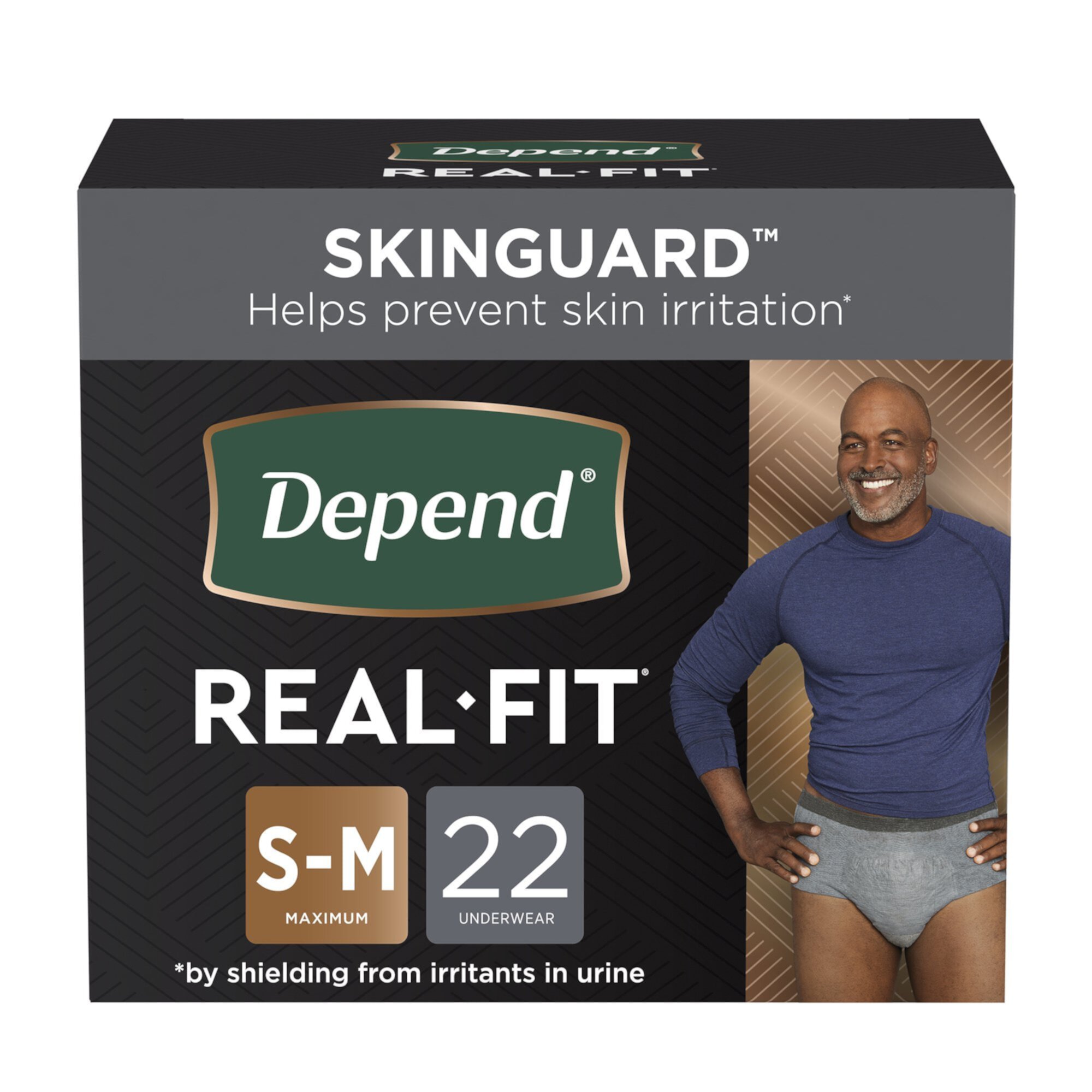 Depend Real Fit Adult Underwear S Heavy Absorbency Breathable, 50976, Maximum, 44 Ct Depend