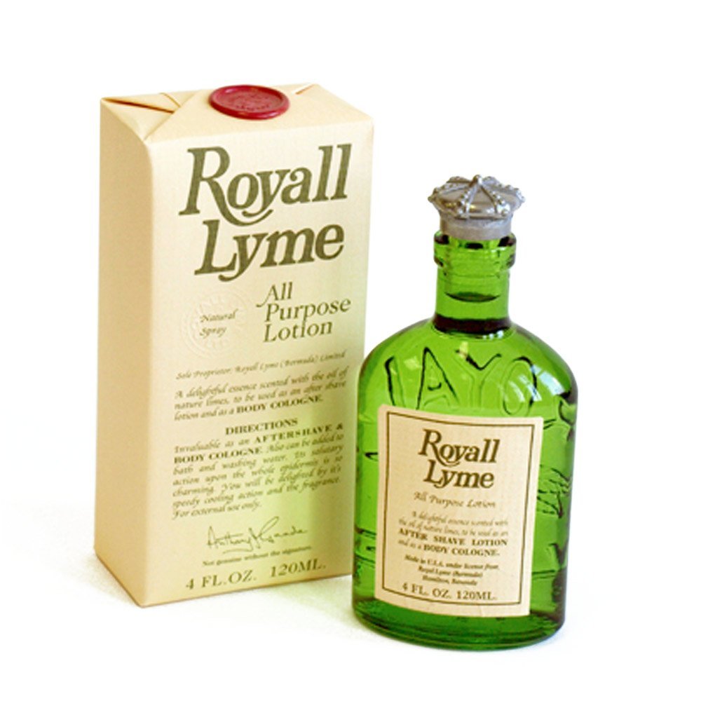 Royall Lyme All Purpose Lotion for Men Body Cologne Spray (Спрей)/After Shave Lotion, 4 Ounce Royall Lyme