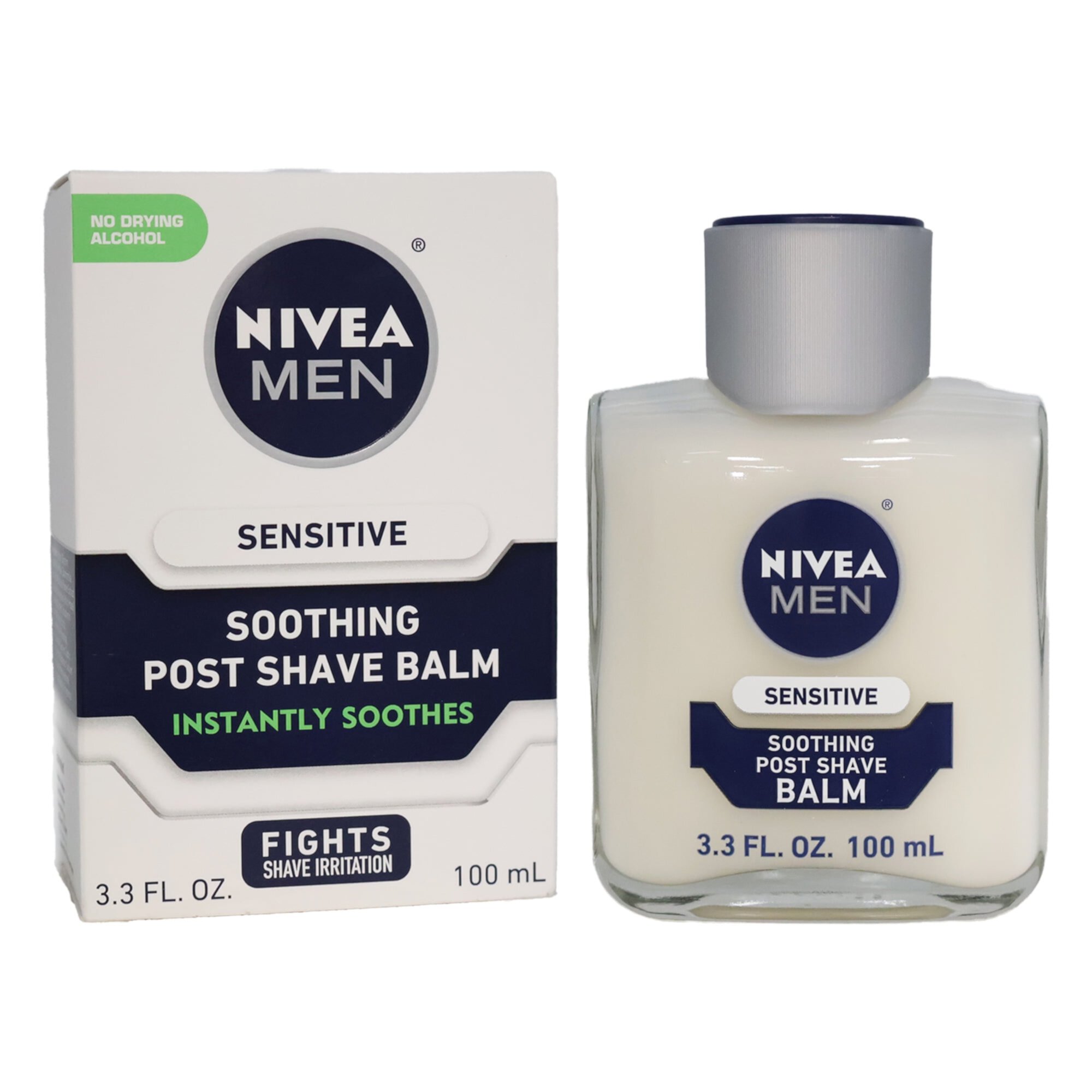 Nivea Men Sensitive Post Shave Balm, 3.3 Oz., Pack of 3 Nivea