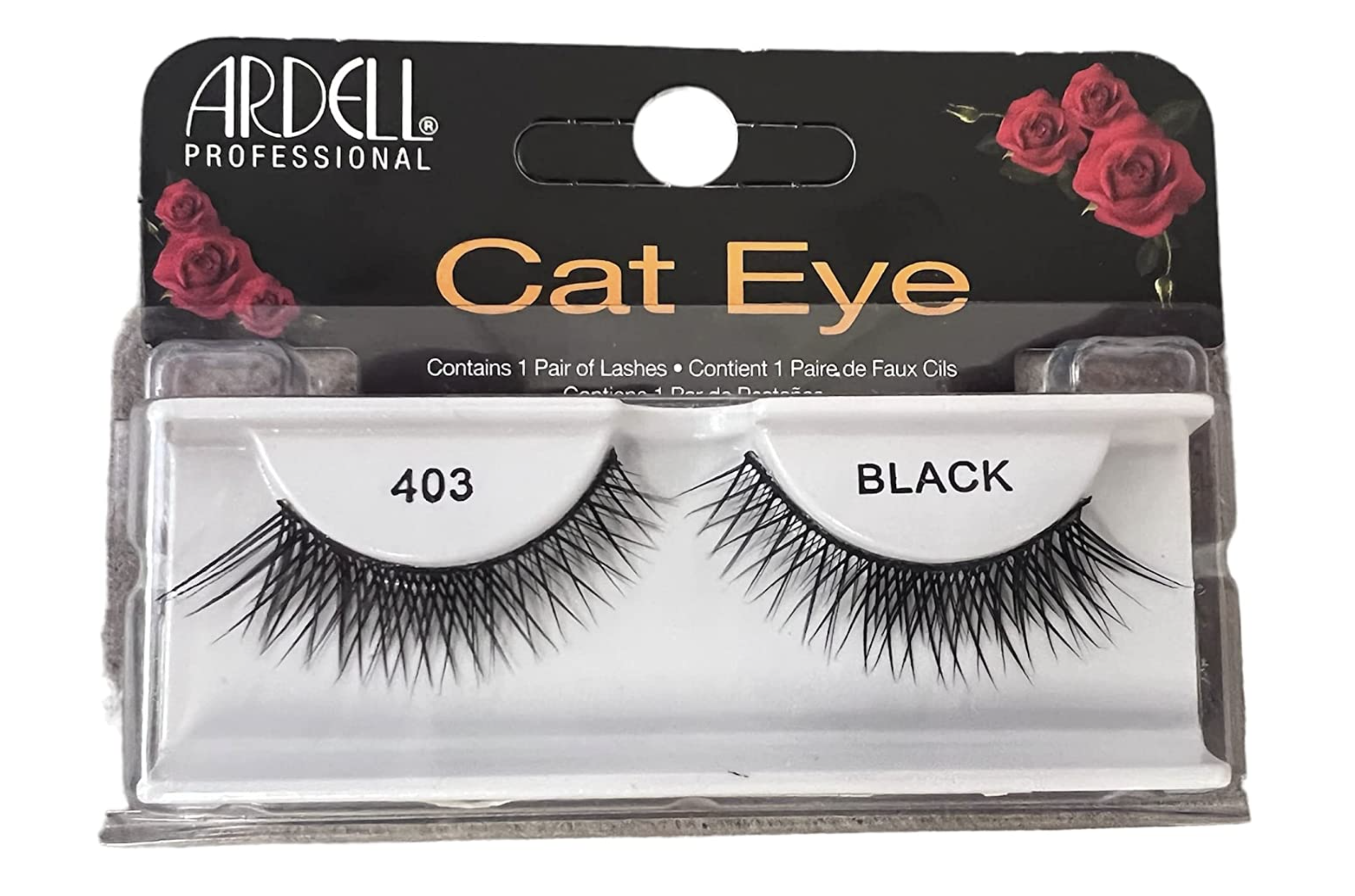 Ardell Cat Eye 403 Black 1 Pair False Eyelashes ARDELL