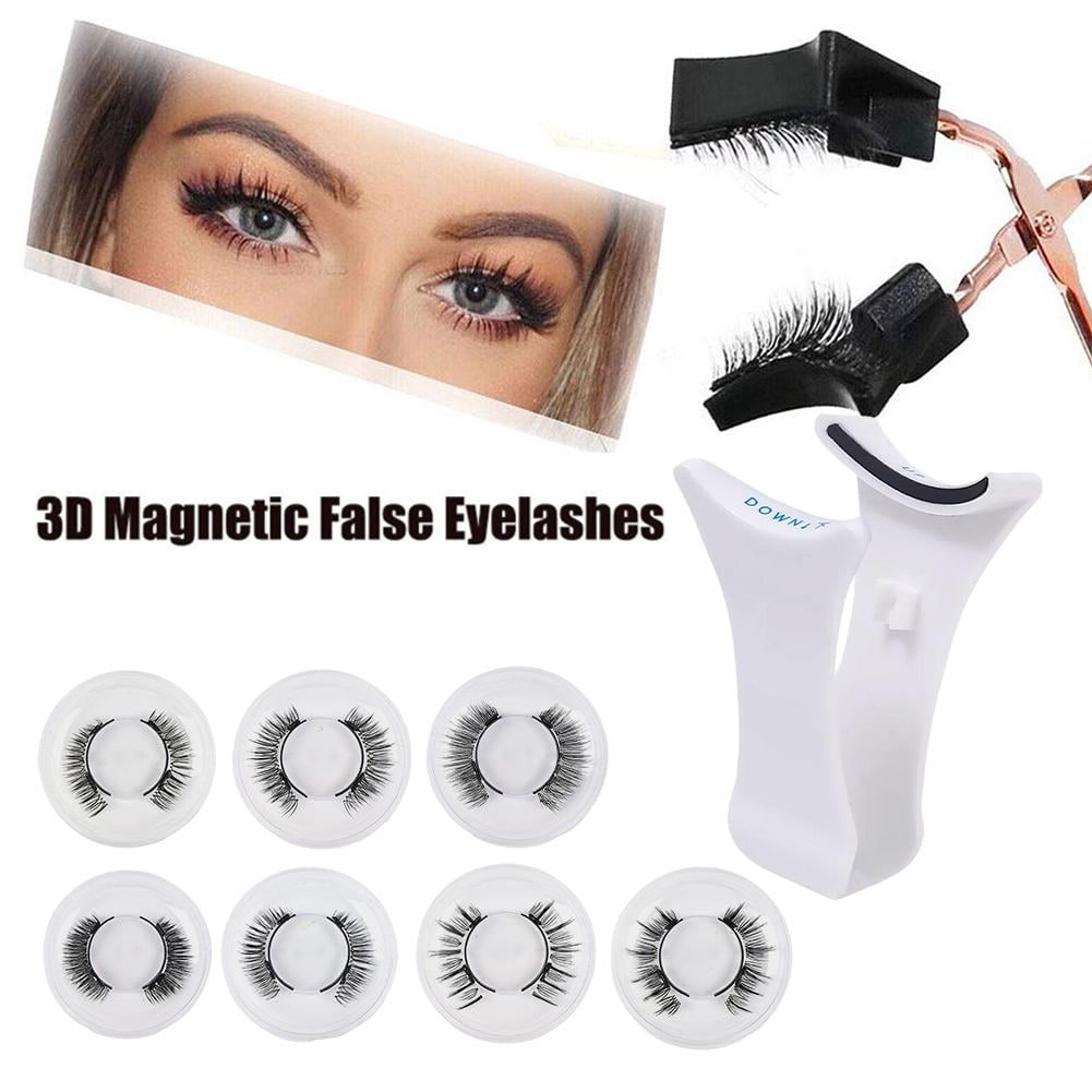 YUEYAN Portable Magnetic Eyelashes Kit False Eyelashes Helper Magnetic Eyelash Clip Set YUEYAN