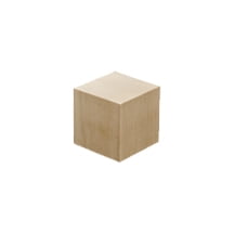 100 Pcs 3/8" Wooden Blocks /Cubes Woodworks