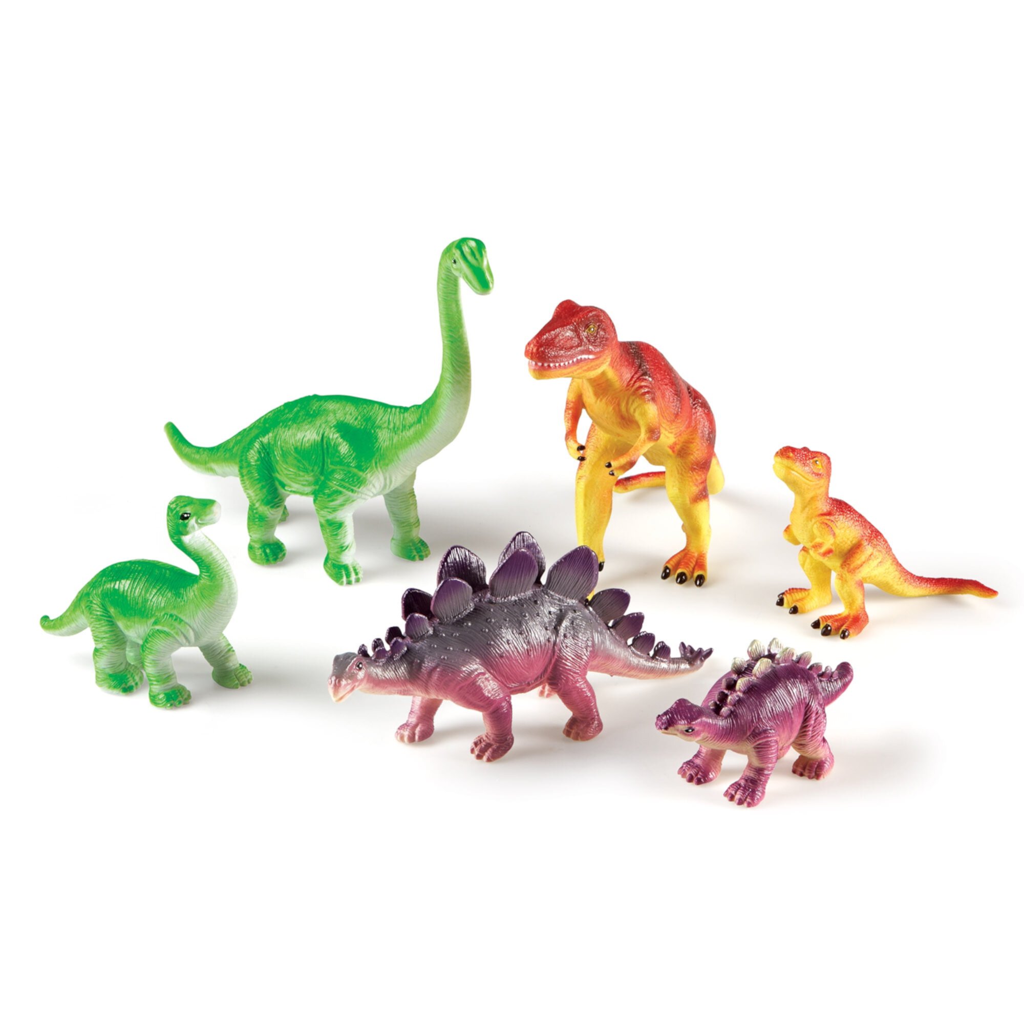 Learning Resources Dinosaur Play Set - Assorted - Plastic | Bundle of 2 Sets Learning Resources