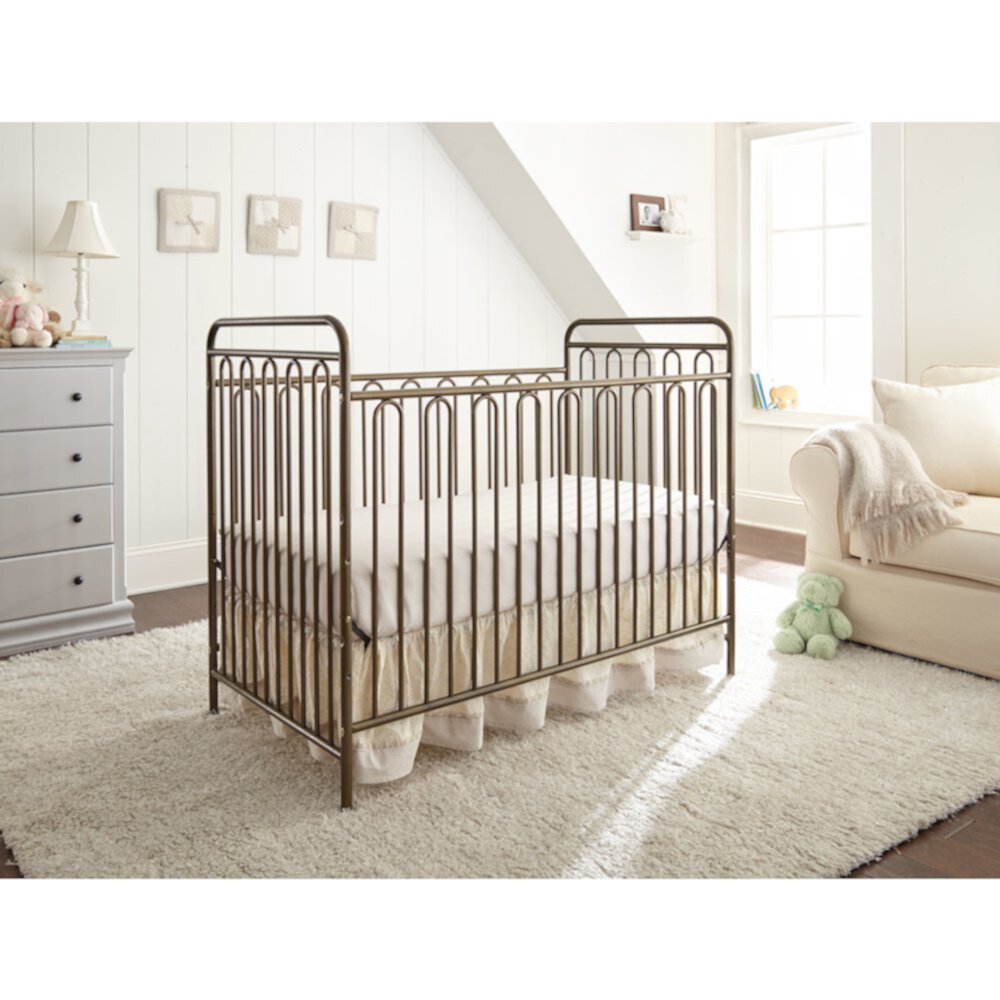 LA Baby Trinity 3-in-1 Convertible Crib L.A. Baby