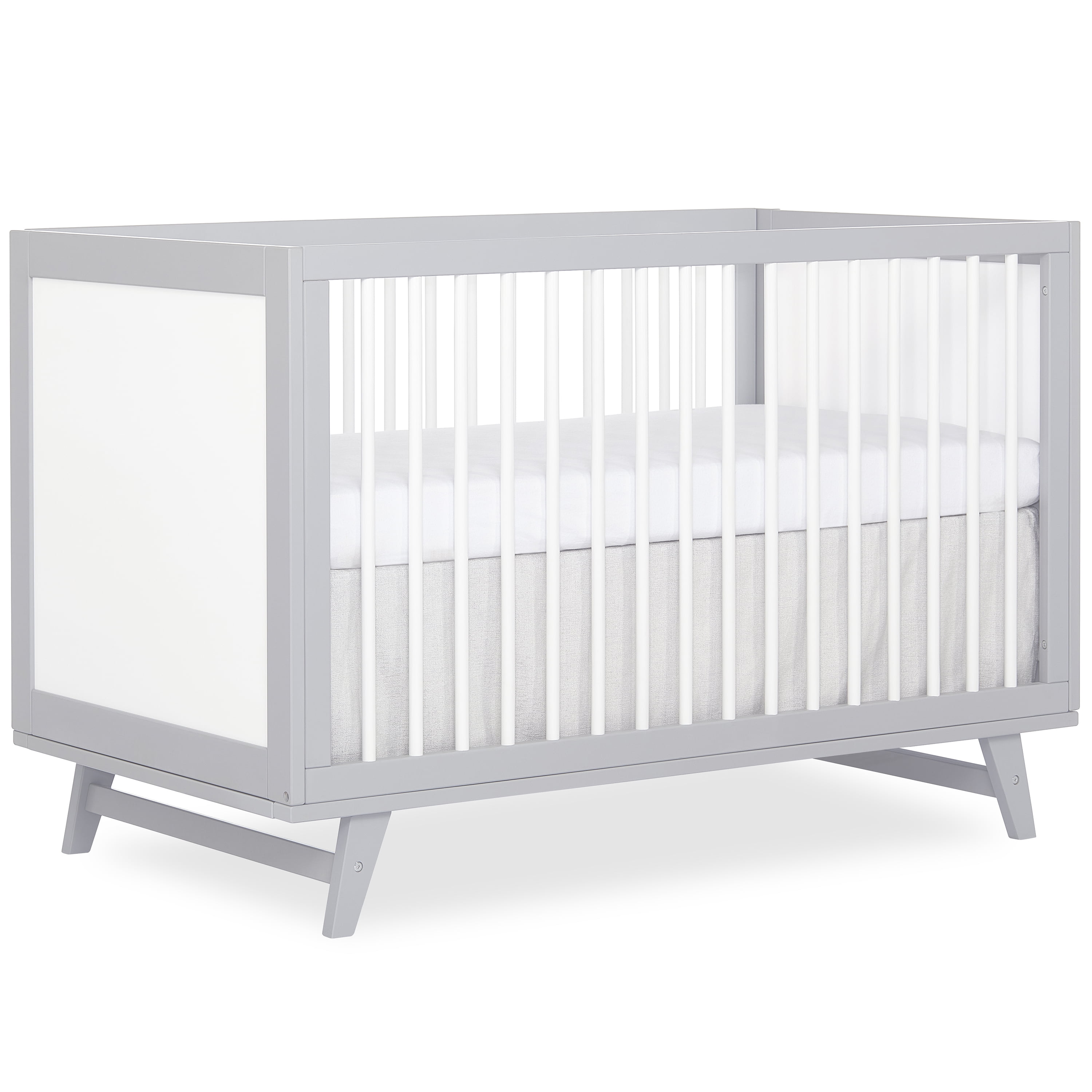 Dream On Me Carter 5-in-1 Full Size Convertible Crib, Natural and White Dream On Me