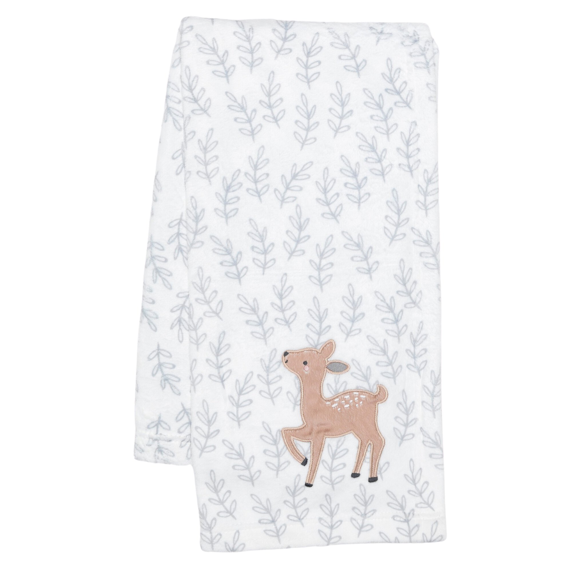 Bedtime Originals Deer Park Gray Baby Blanket Bedtime Originals