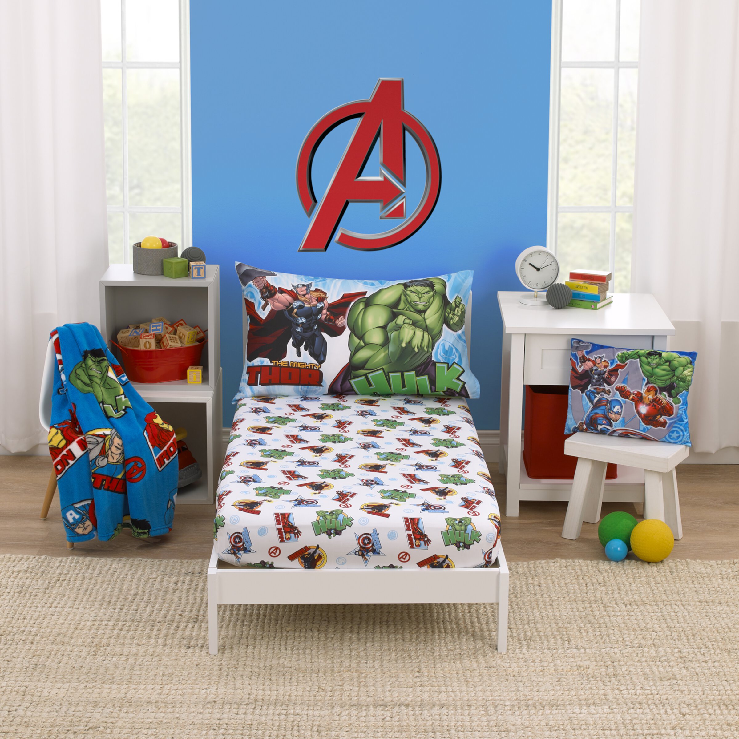 Marvel The Avengers I Am A Hero 2 Piece Toddler Sheet Set Marvel