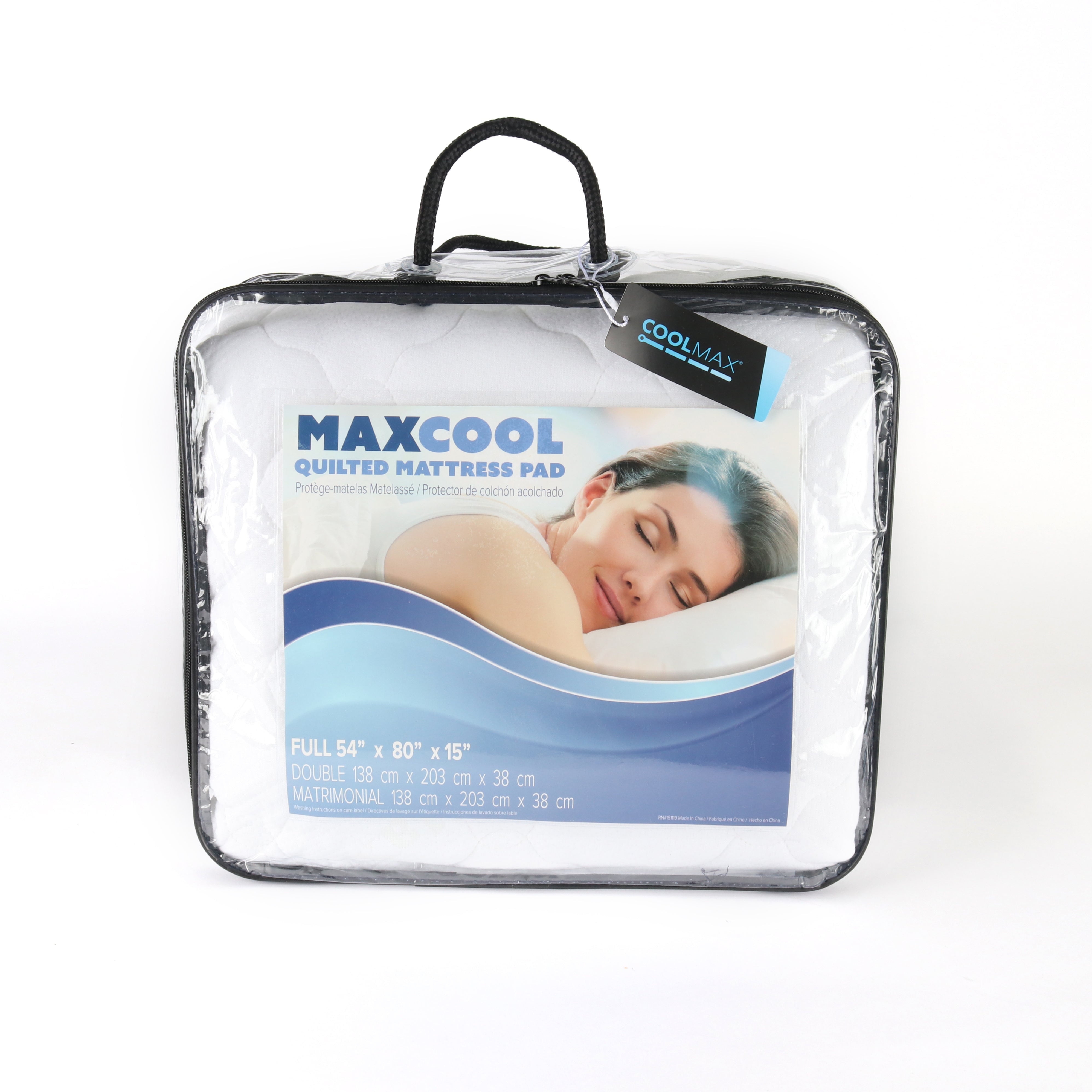 MaxCool Quilted Mattress Pad (TWIN XL Size), Hypoallergenic, Breathable, Soft, Moisture Wicking, White Arkwright Home