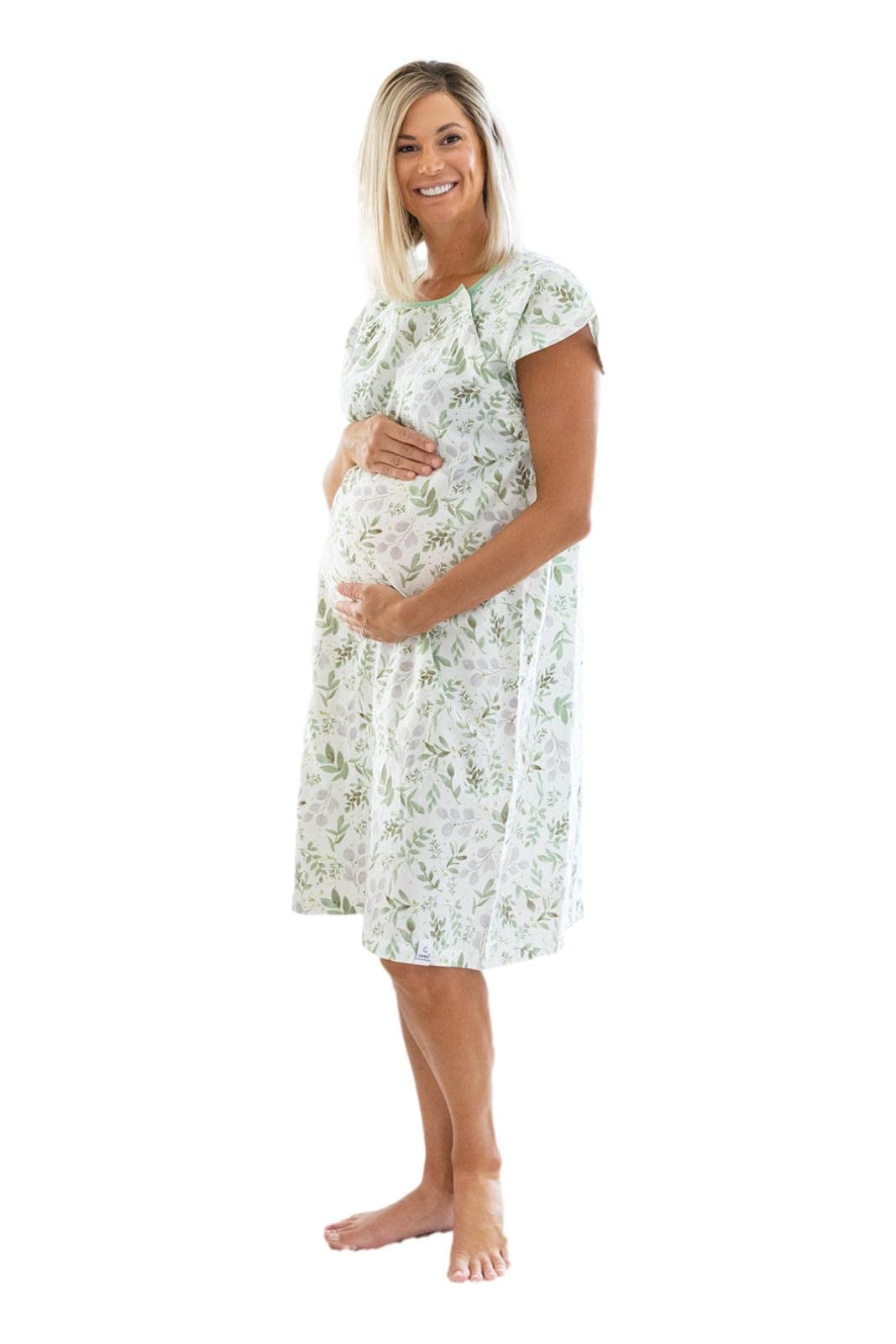 Baby Be Mine Gownies - Labor & Delivery Maternity Hospital Gown Maternity, Hospital Bag Must Have, Delivery Gown, Maternity Gown Baby Be Mine