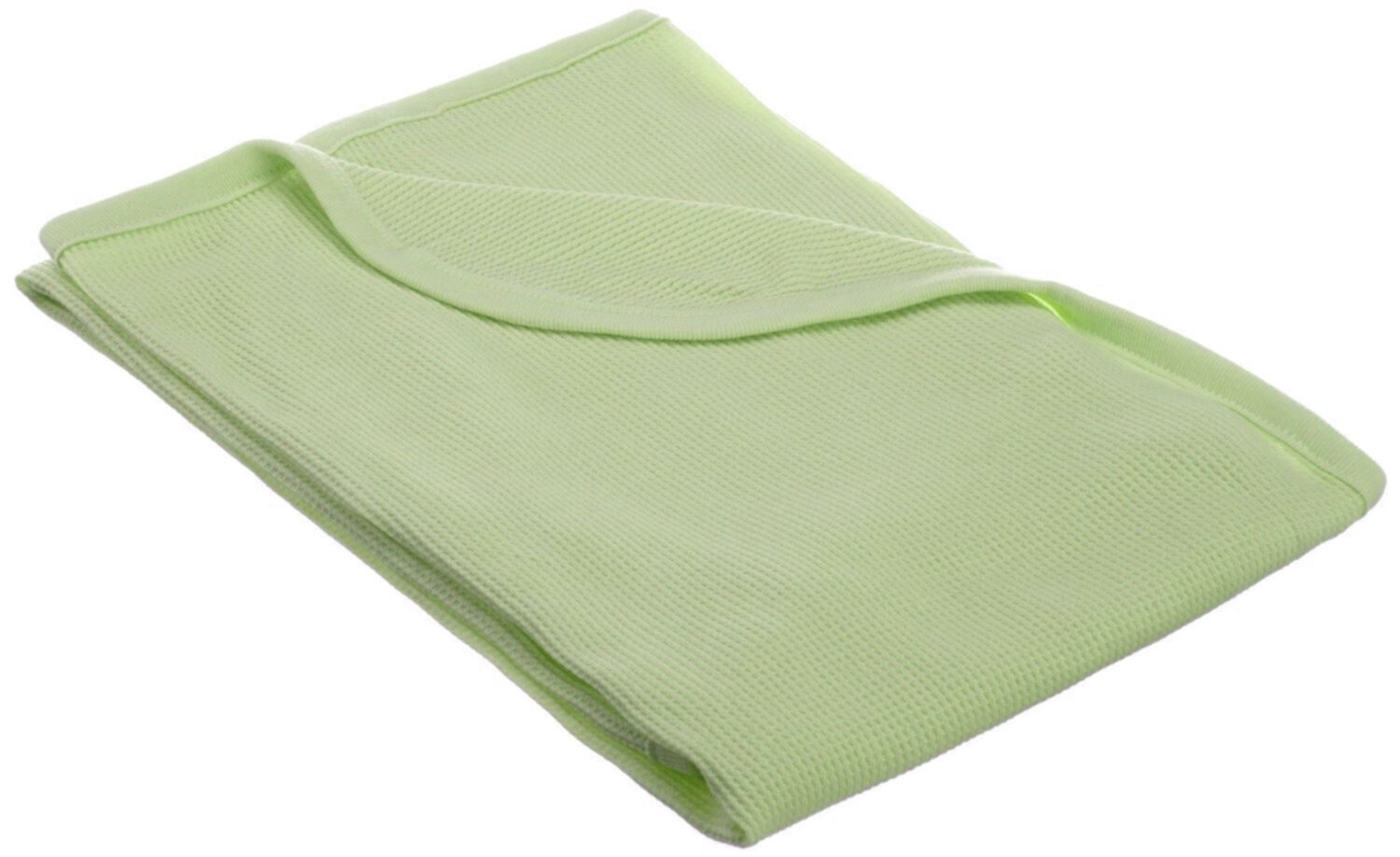 TL Care 100% Natural Cotton Swaddle/Thermal Blanket, Celery, Soft Breathable, for Boys and Girls TL Care Inc