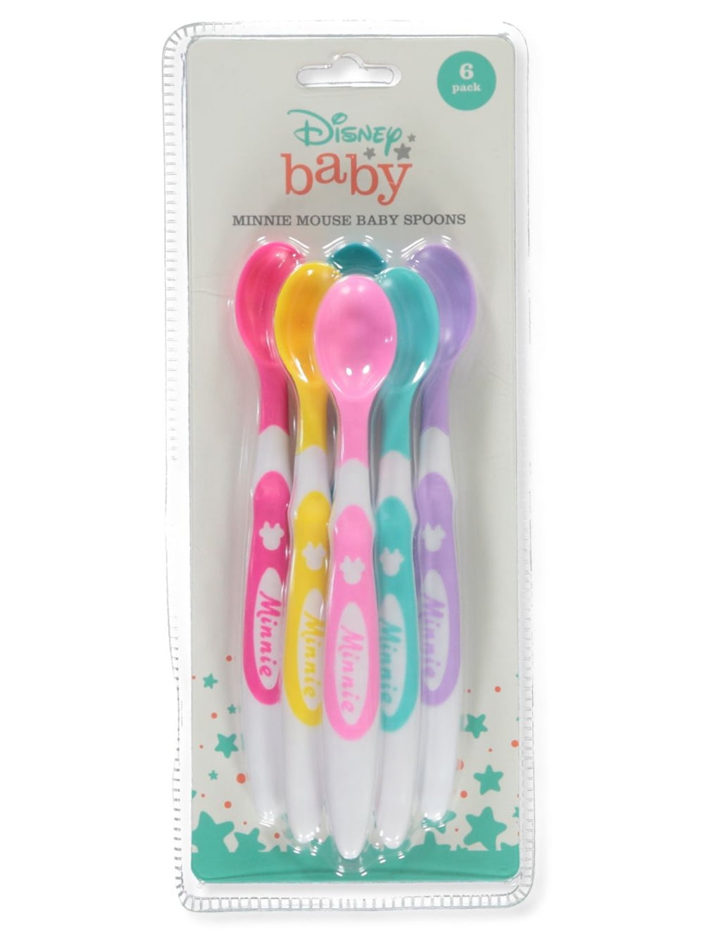 Cudlie - Disney 6 Pc Spoons, Minnie Cudlie