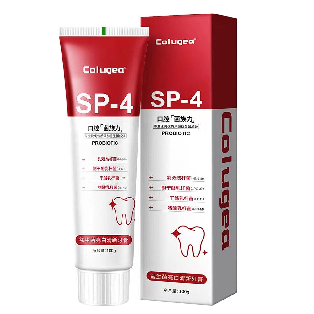 SP-4 Probiotic Whitening Toothpaste Effectively Removes Dirt Stain & Keeps Fresh Yantian Meixi