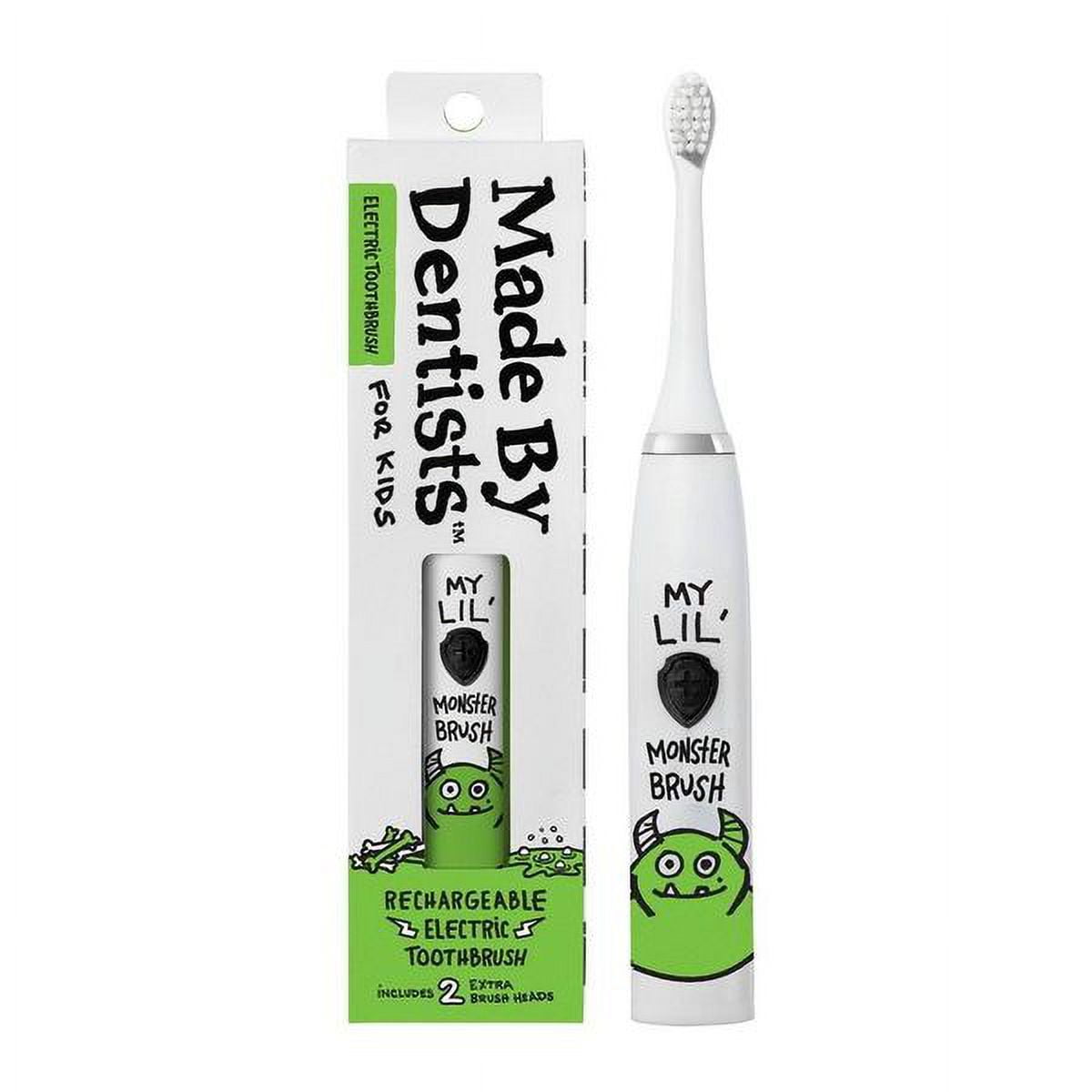 Made by Dentists Kids' Rechargeable Electric Toothbrush With 2 Replacement Toothbrush Heads And Charger Made By Dentists