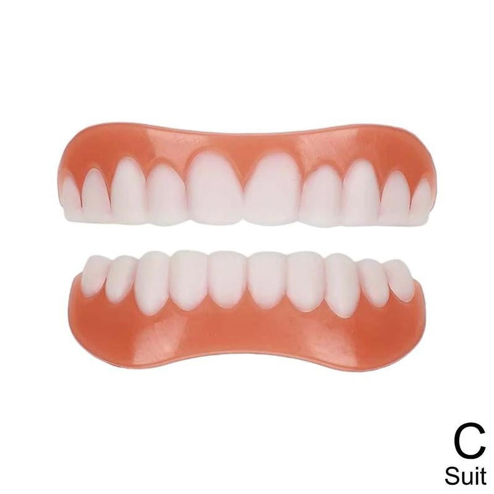 Upper Teeth Opp Packaging Dentures Silicone Dentures M8B3 Wmool