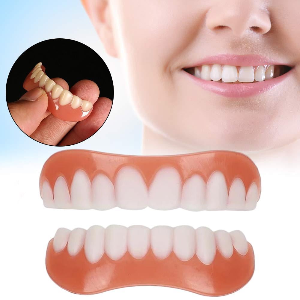 Upper Teeth Opp Packaging Dentures Silicone Dentures M8B3 Wmool