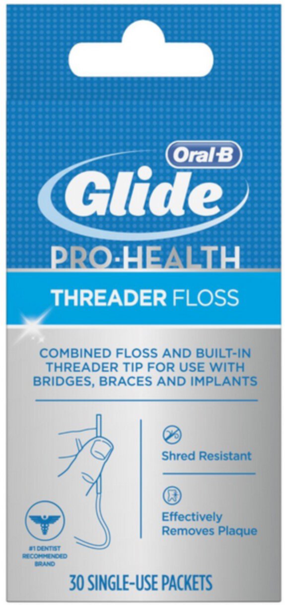 Glide Threader Floss 30 Each (Pack of 6) GLIDE