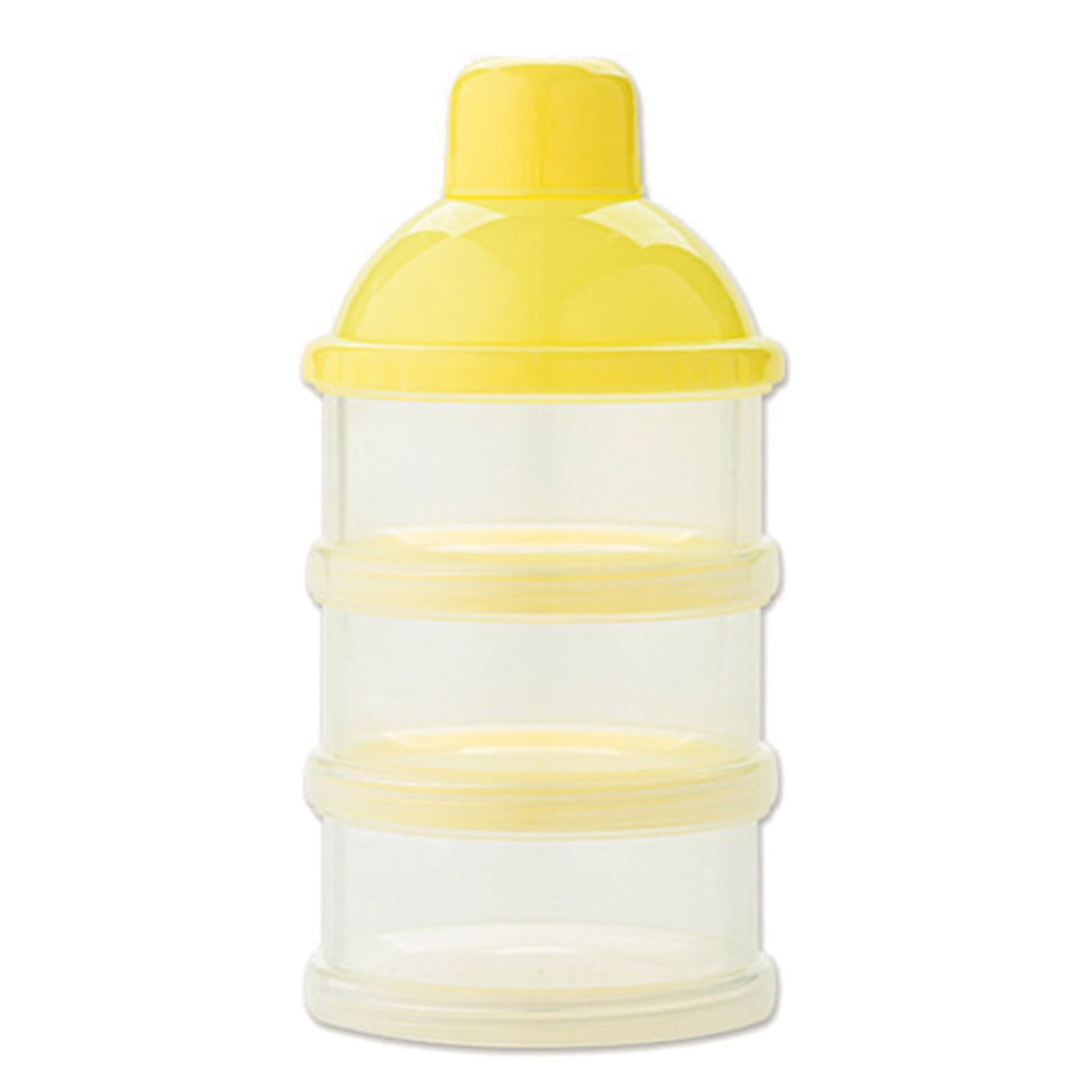 Formula Dispenser, Stackable On-The-Go BPA Free Milk Powder Box Baby Food Storage Container Snack Cups for Toddlers - 3 Layers , no Powder Leakage Poseca